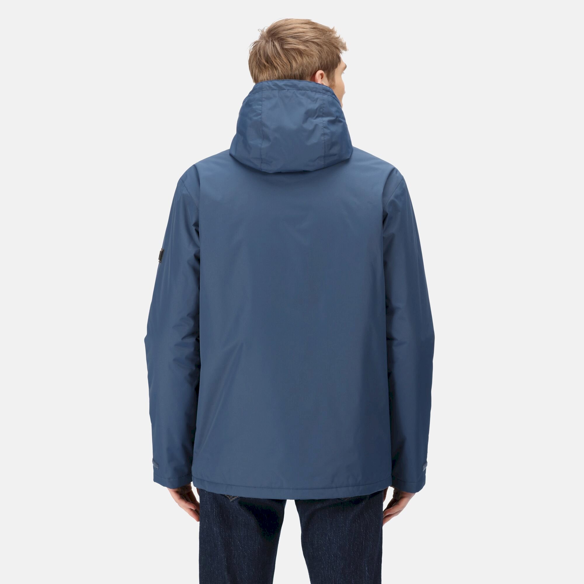 Men's Sterlings III Waterproof Insulated Jacket | Dark Denim White Stone Borg