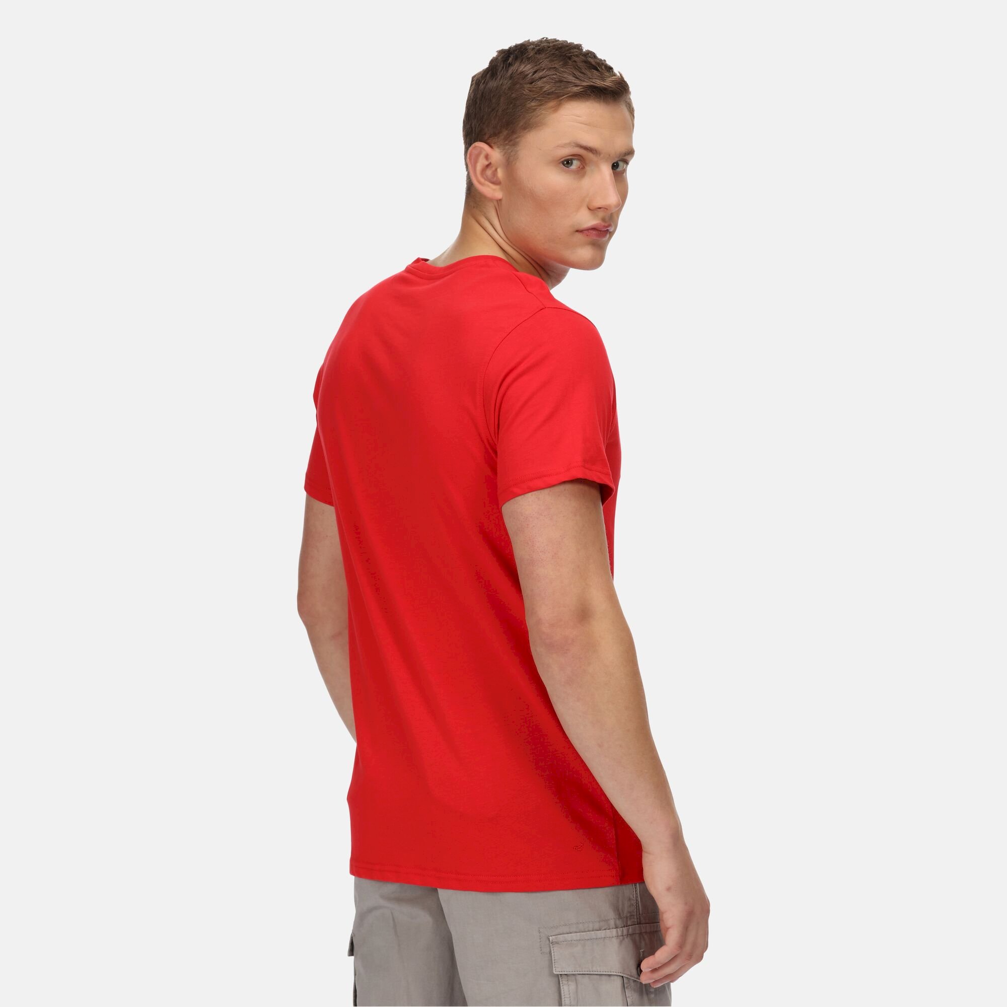 Men's Cline VI Cotton T-Shirt | True Red