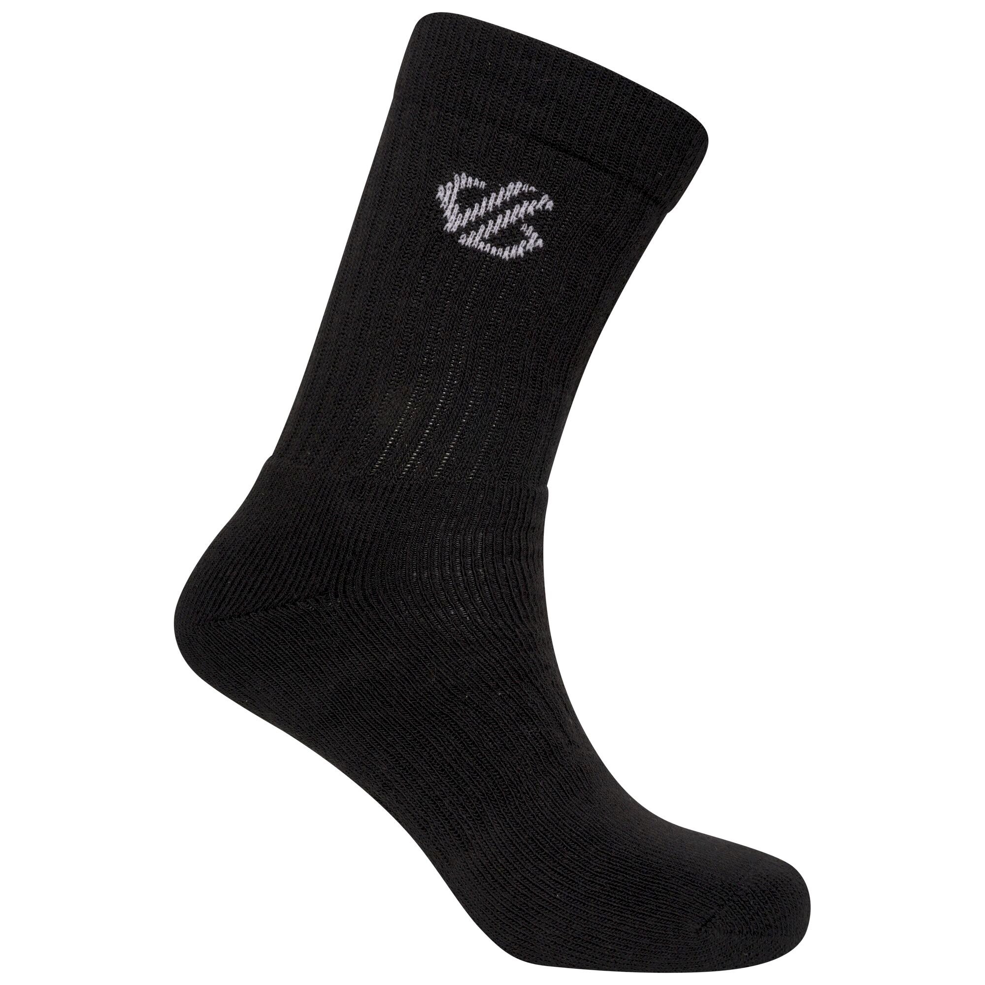 Dare 2b - Adult's Essentials Sports Socks 3 Pack | Black