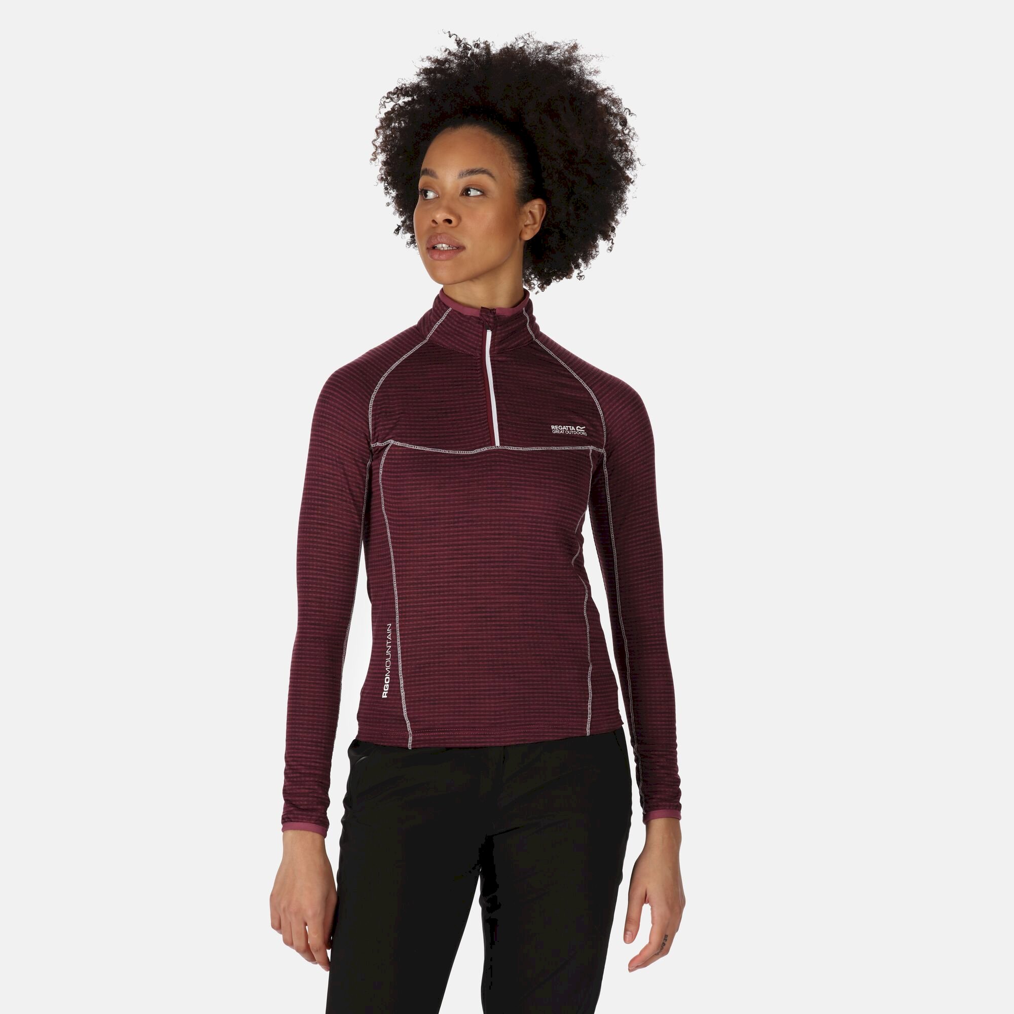 Women's Yonder Half Zip Top | Amaranth Haze