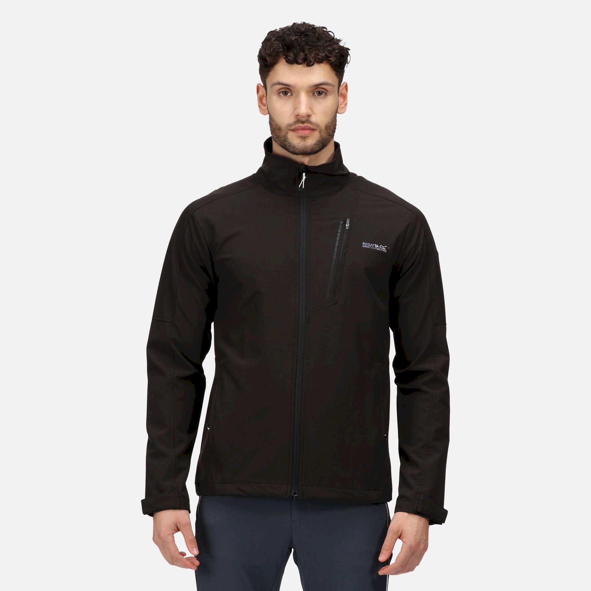 Men's Nantfeld Softshell Jacket | Black