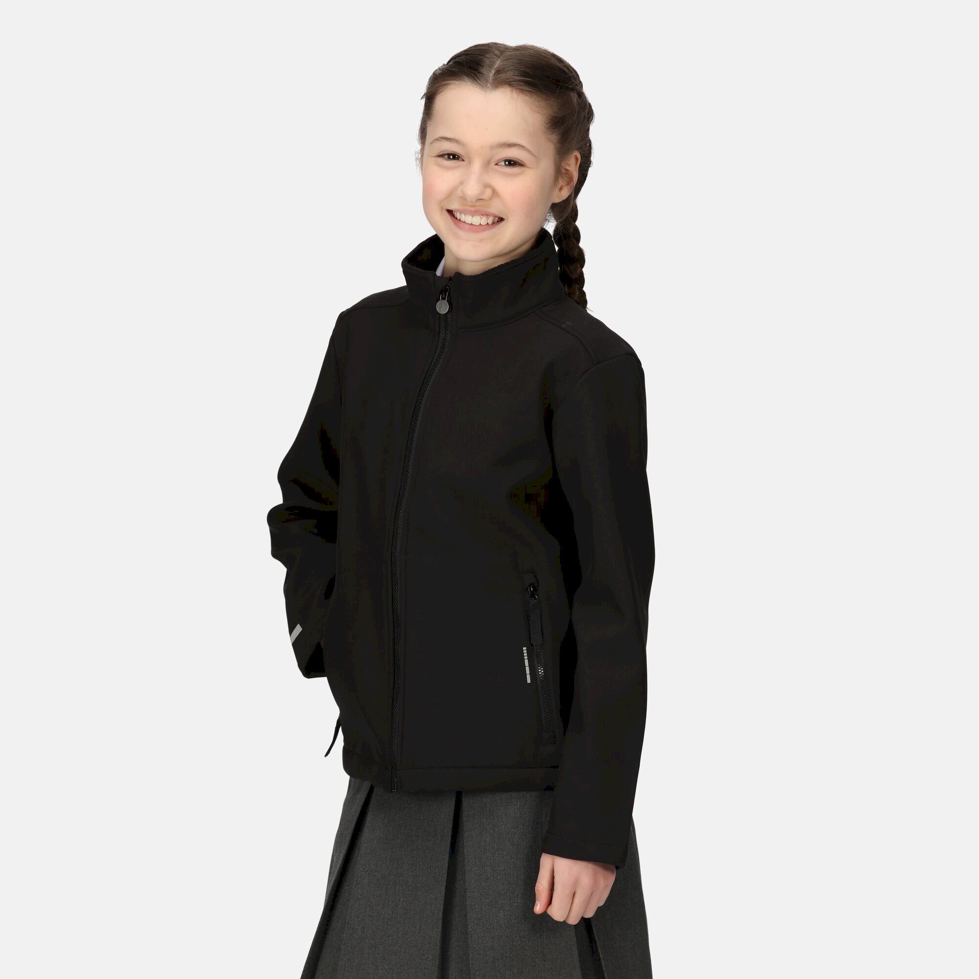 Kids' Ablaze 2-Layer Softshell | Black
