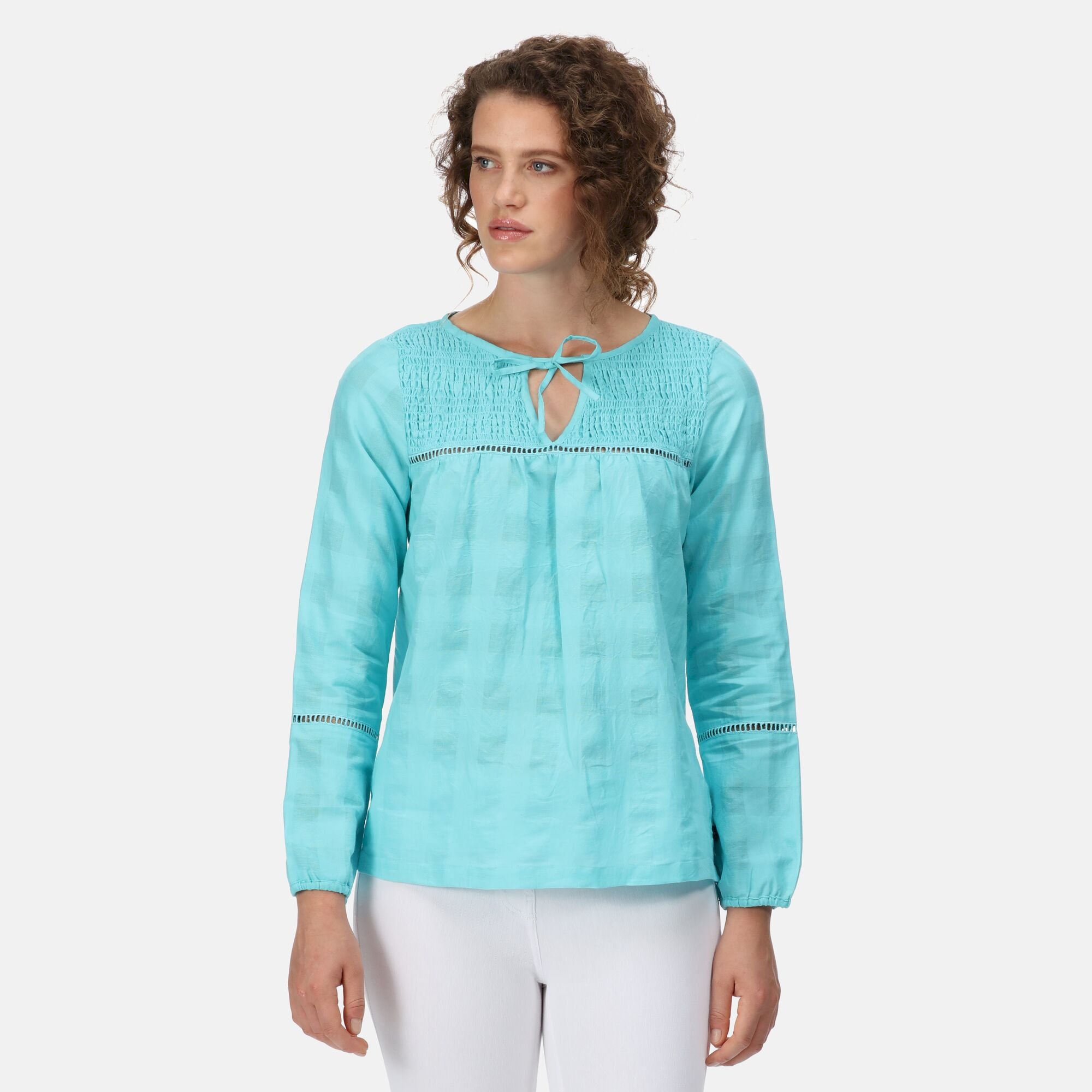 Women's Calluna Sheared Detail Top | Seascape
