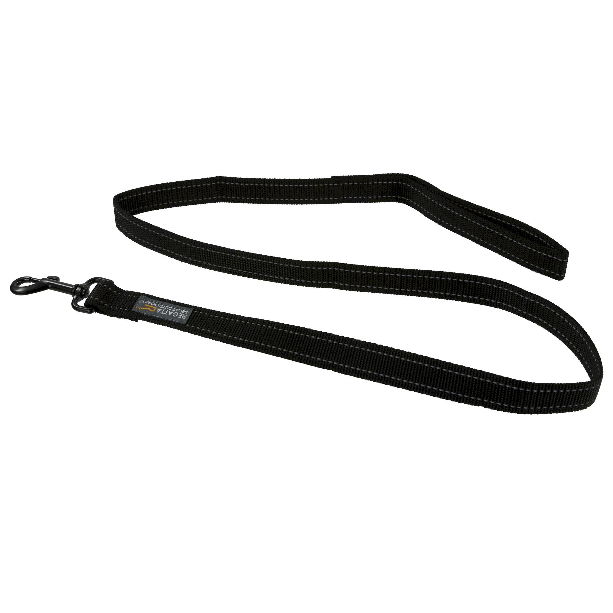 Reflective Hardwearing Dog Lead 120cm | Black