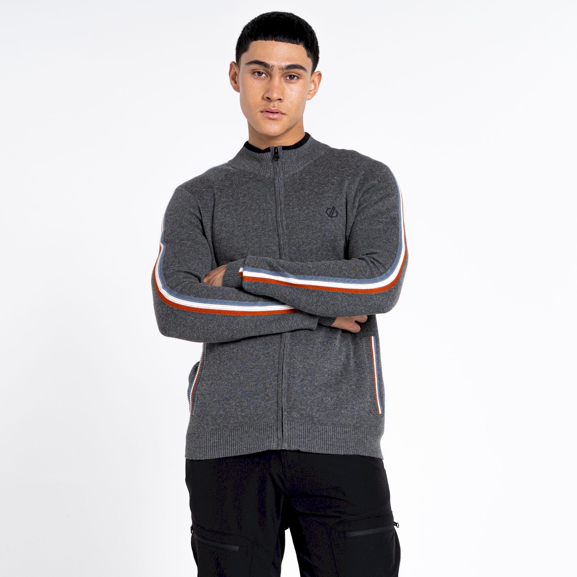 Dare 2b - Men's Dutiful II Full Zip Sweater | Charcoal Grey Marl