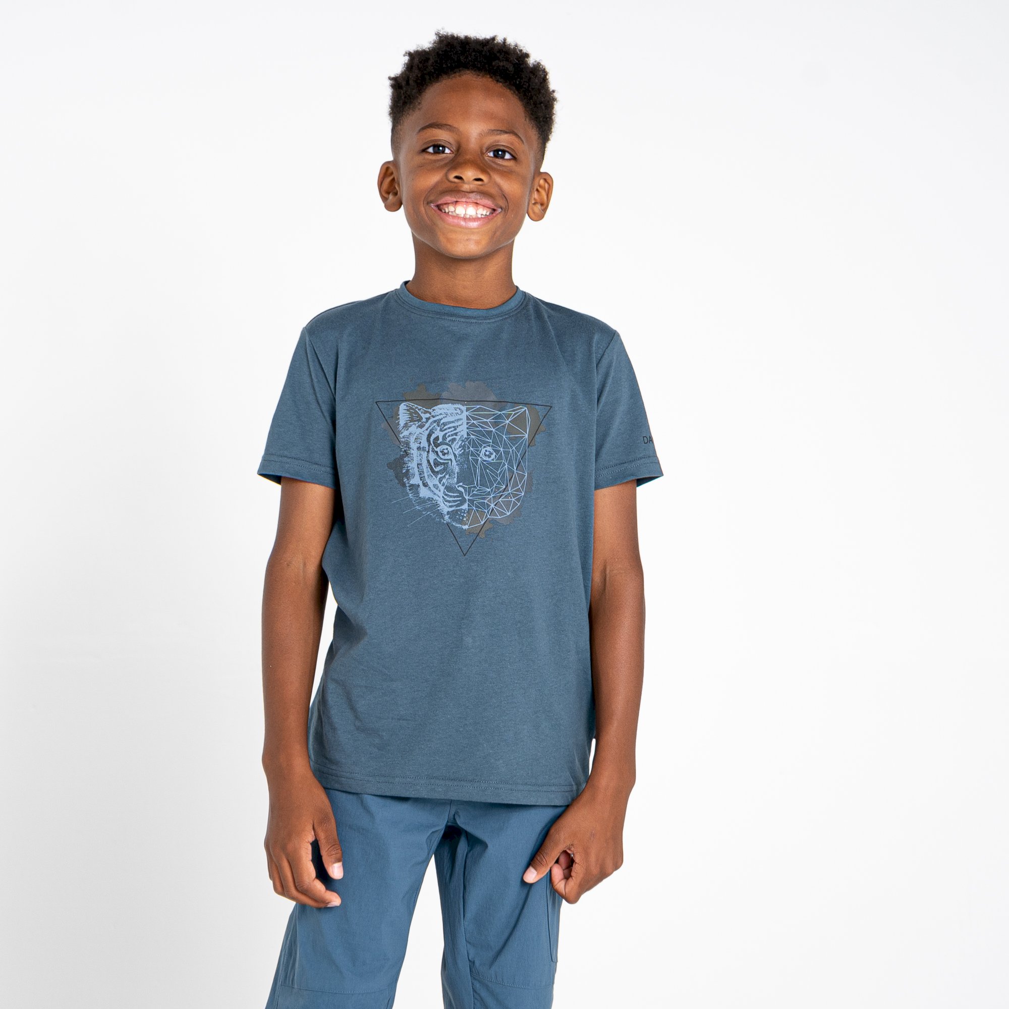 Dare 2b - Kids' Go Beyond Graphic Tee | Orion Grey