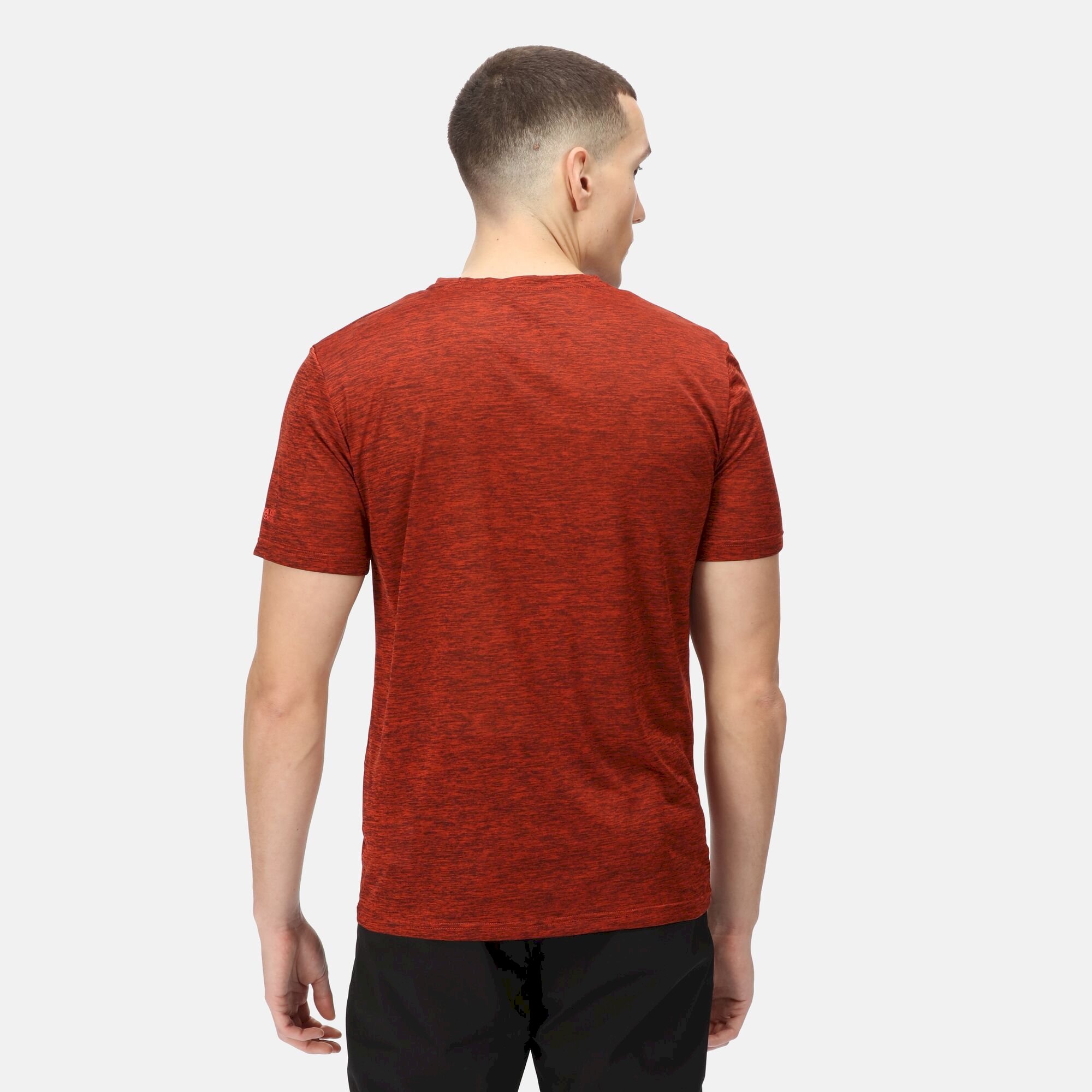 Men's Fingal Edition Marl T-Shirt | Rusty Orange