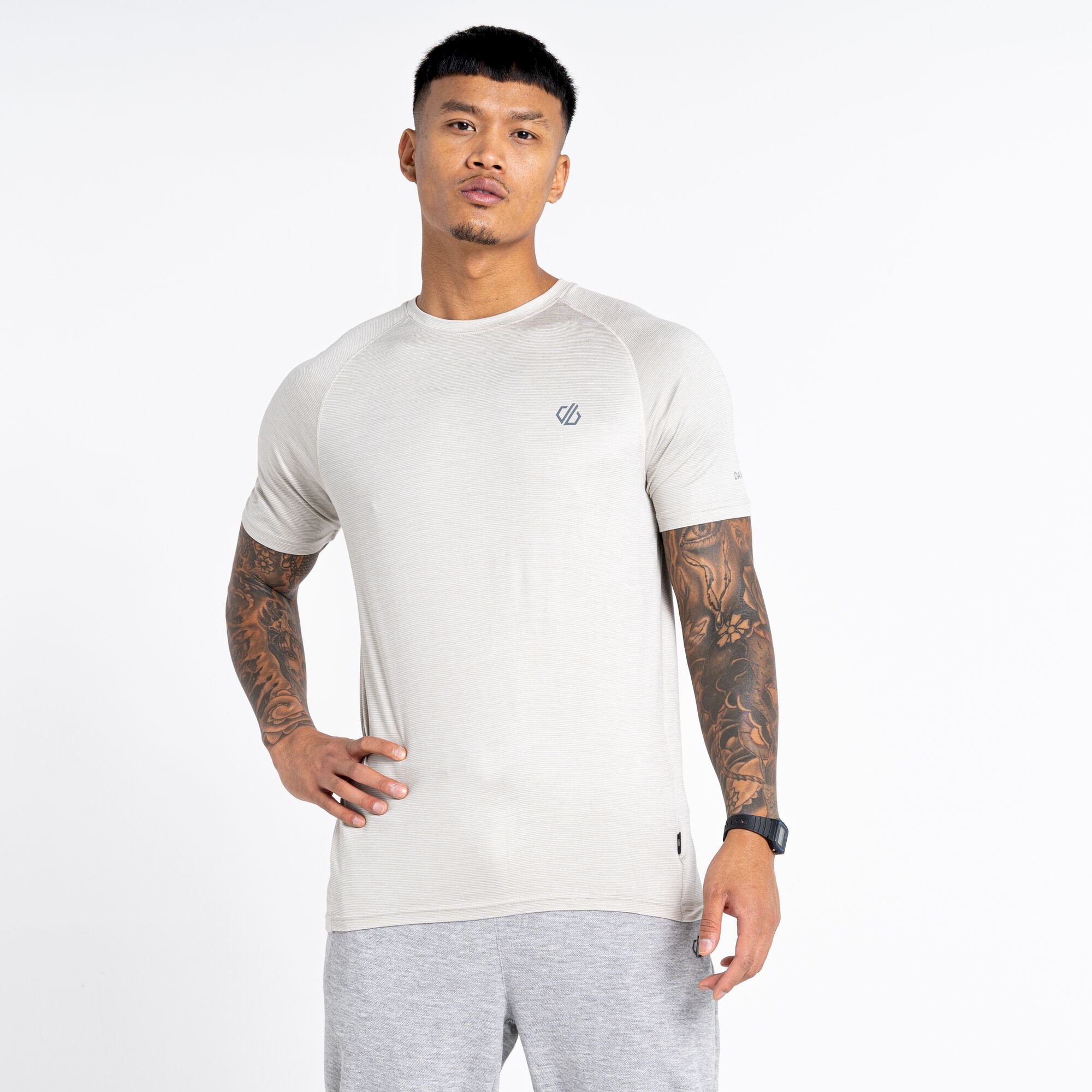 Dare 2b - Men's Persist T-Shirt | Willow Grey Marl