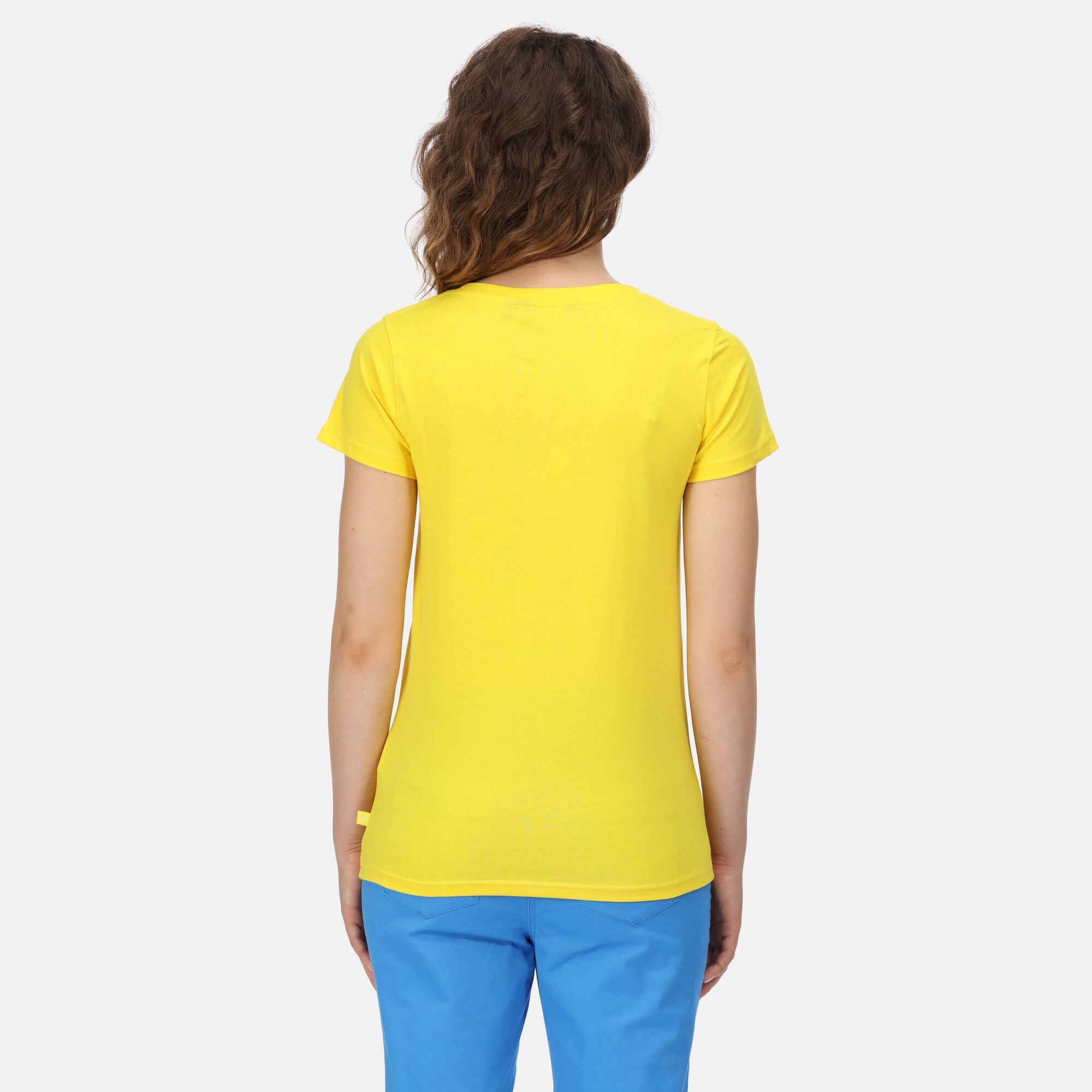 Women's Filandra VI Print T-Shirt | Maize Yellow