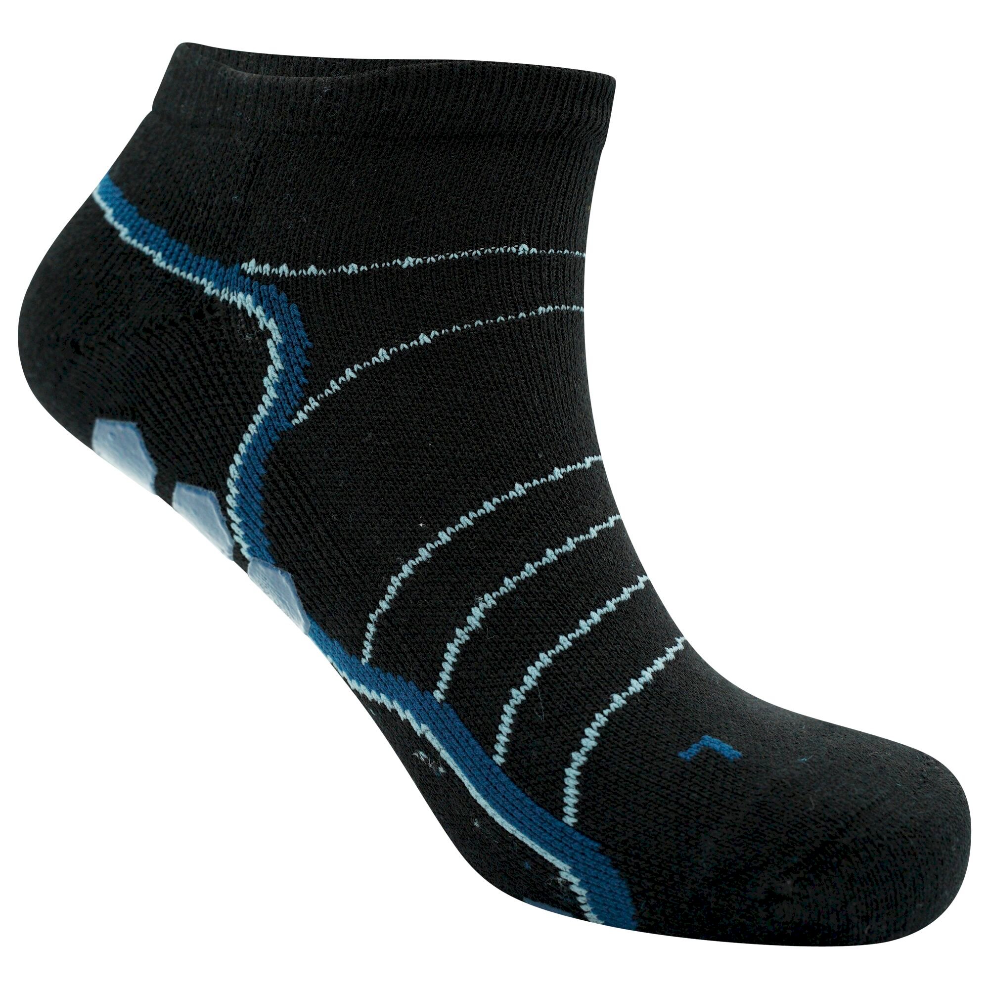 Dare 2b - Women's Hex Athleisure Sock | Black Orion Grey