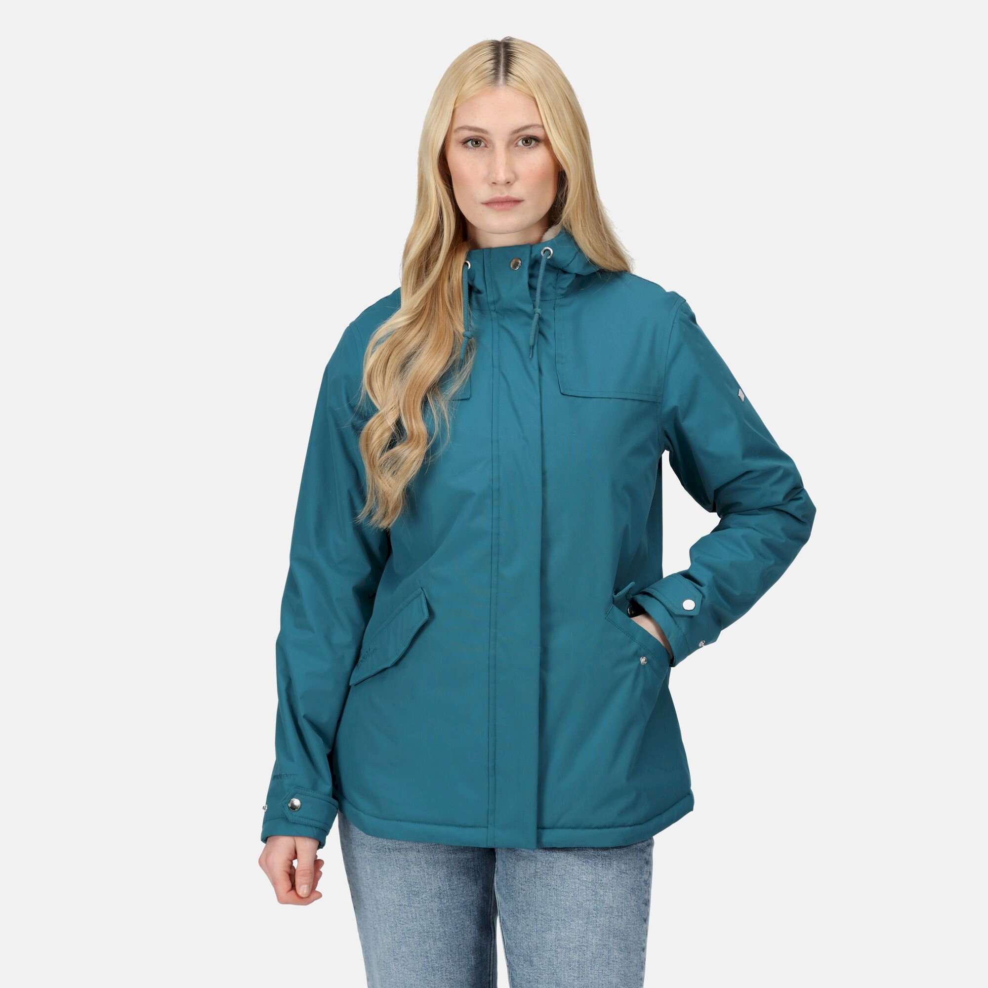 Women's Bria Fur Lined Waterproof Jacket | Dragonfly