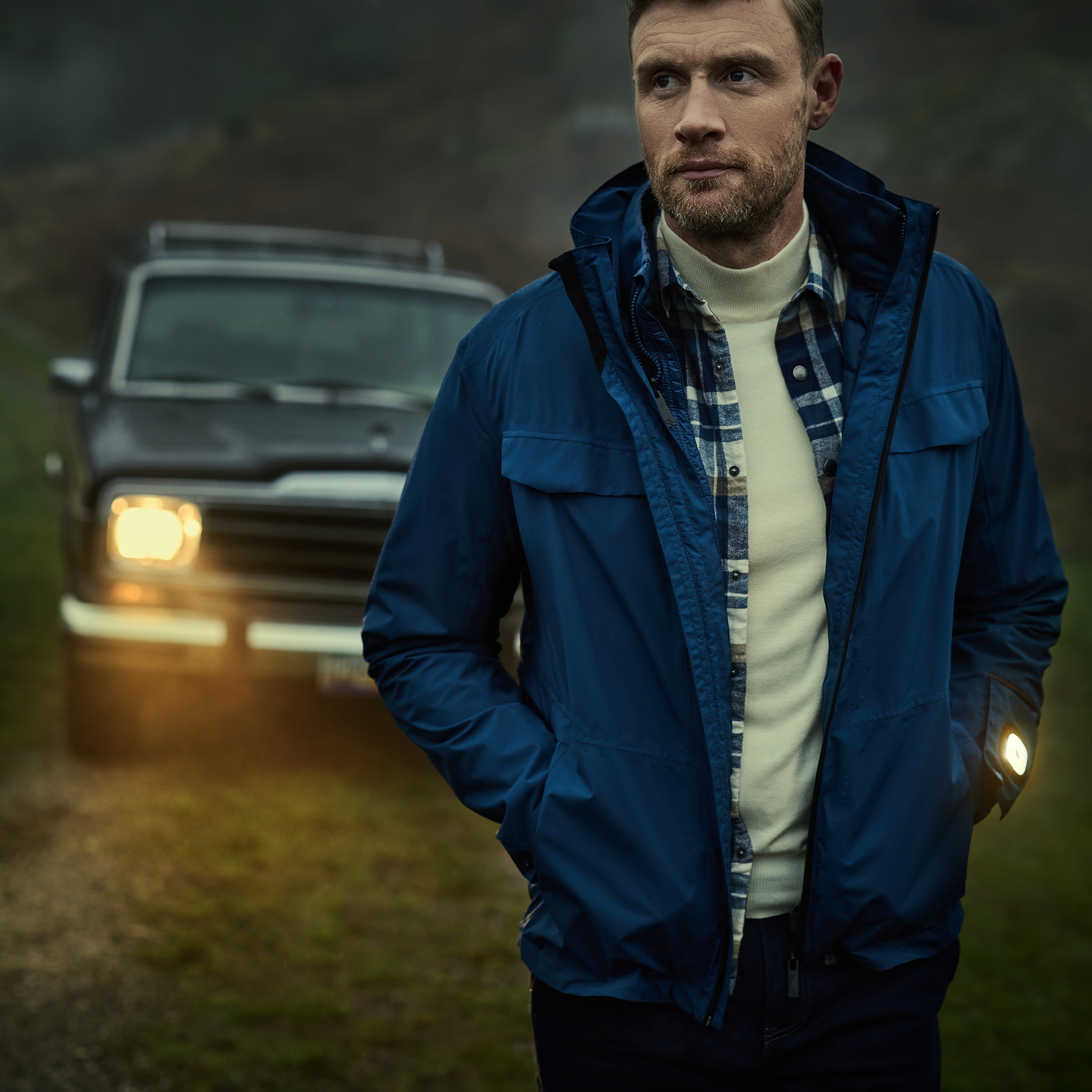 Freddie Flintoff Collection - Britely Torch 3-In-1 Waterproof Jacket | Admiral
