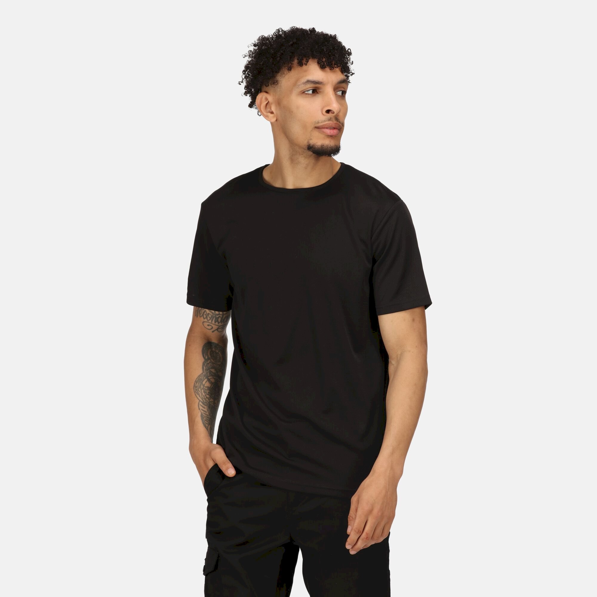 Men's Pro Wicking T-Shirt | Black