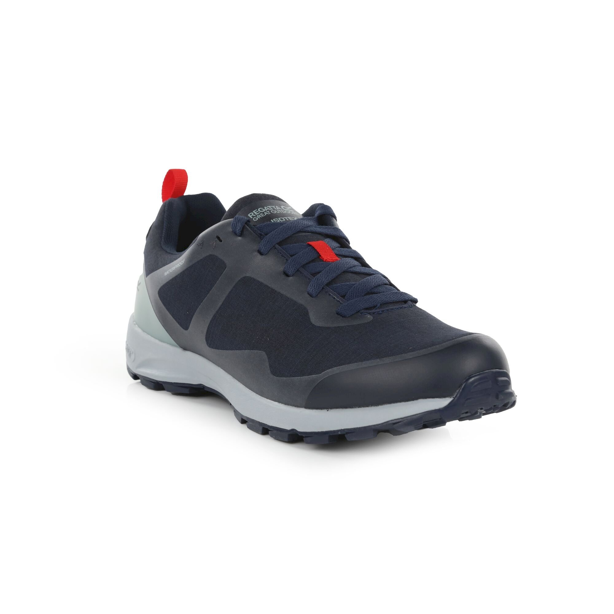 Men's Samaris Life Waterproof Walking Trainers | Navy Light Steel
