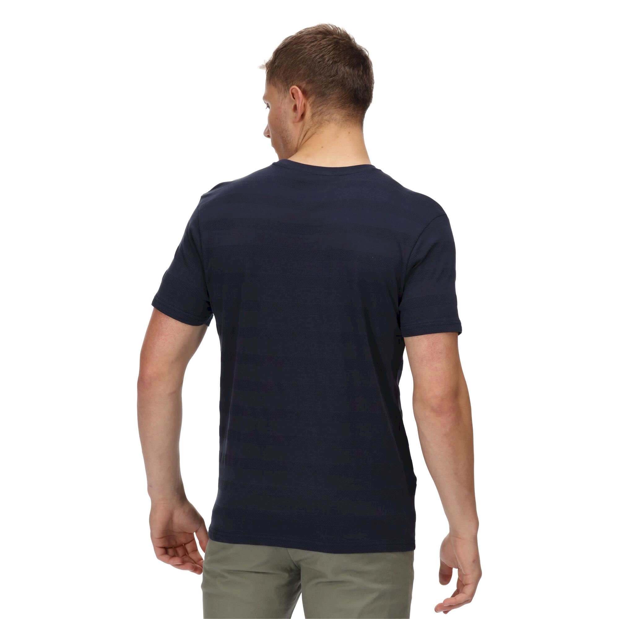 Men's Prestyn Stripe Polo Shirt | Navy