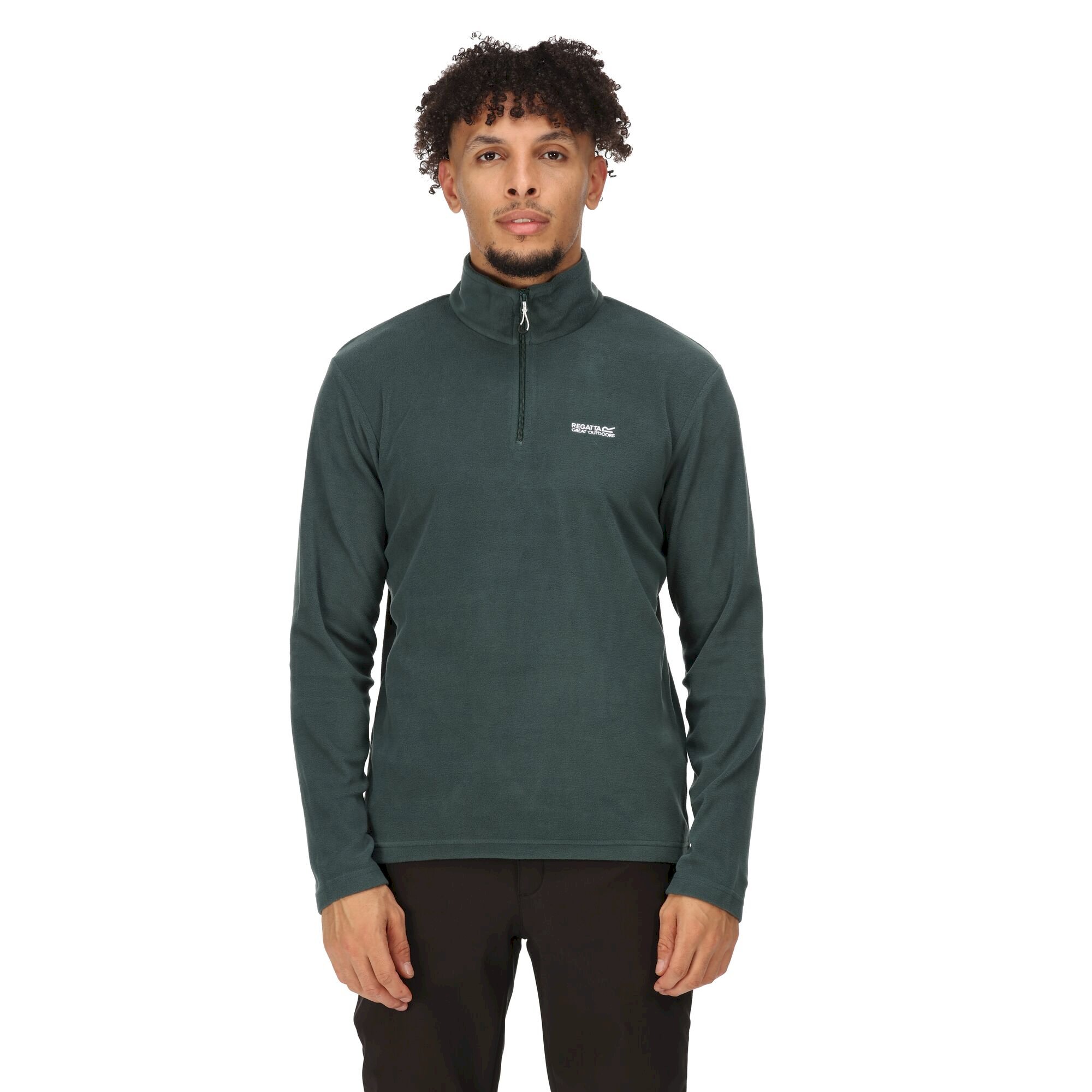 Men's Thompson Lightweight Half Zip Fleece | Green Gables