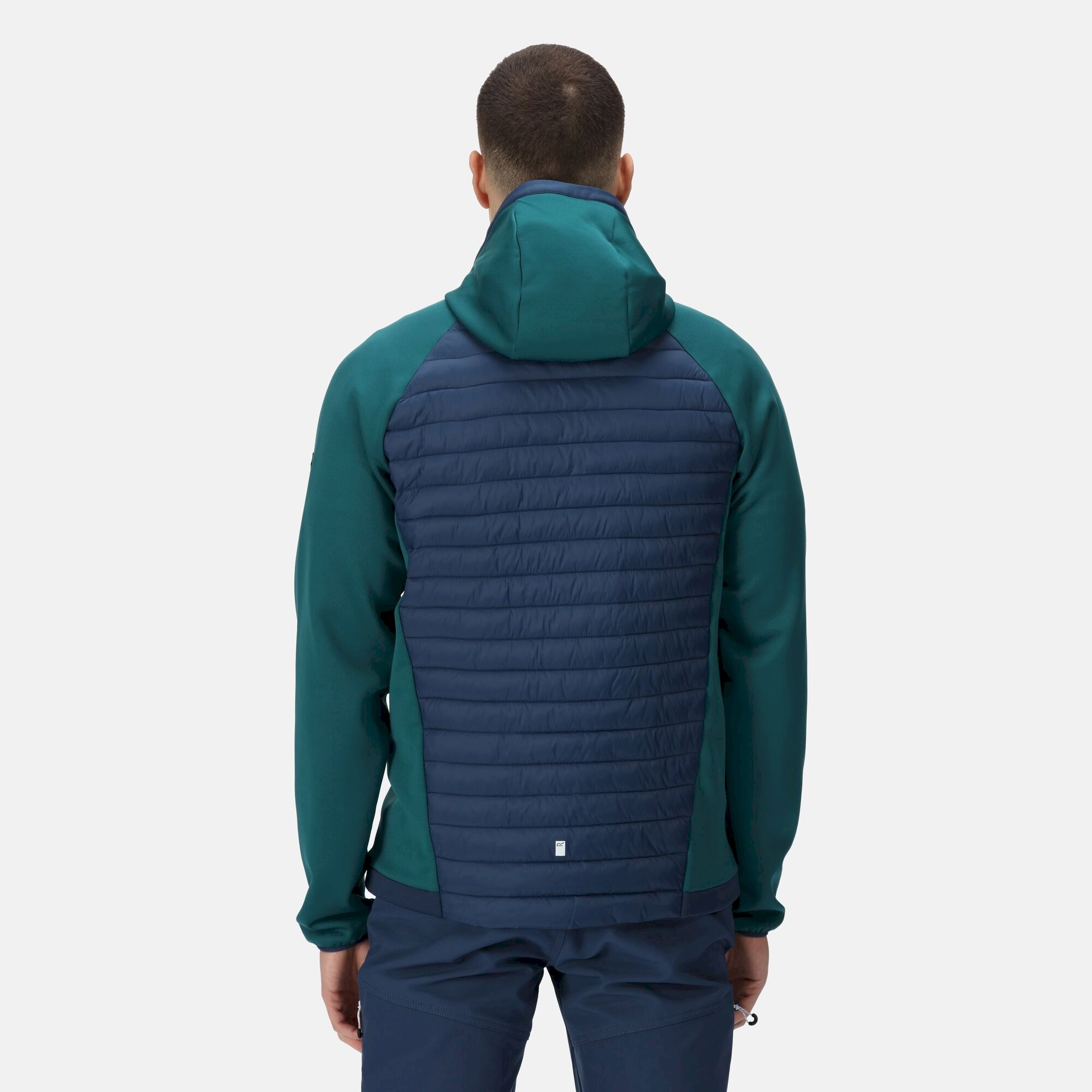 Men's Andreson VII Hybrid Lightweight Jacket | Admiral Blue Pacific Green
