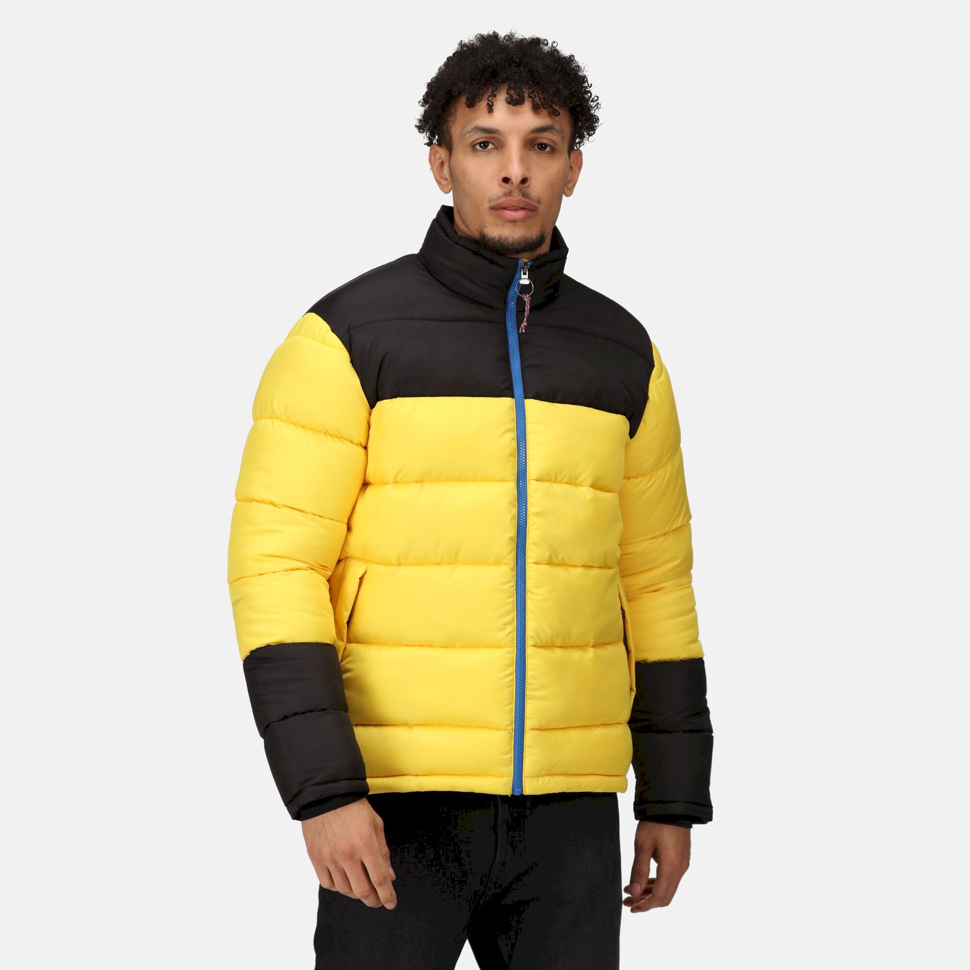 Men's Vintage Puffer Jacket | Solar Black