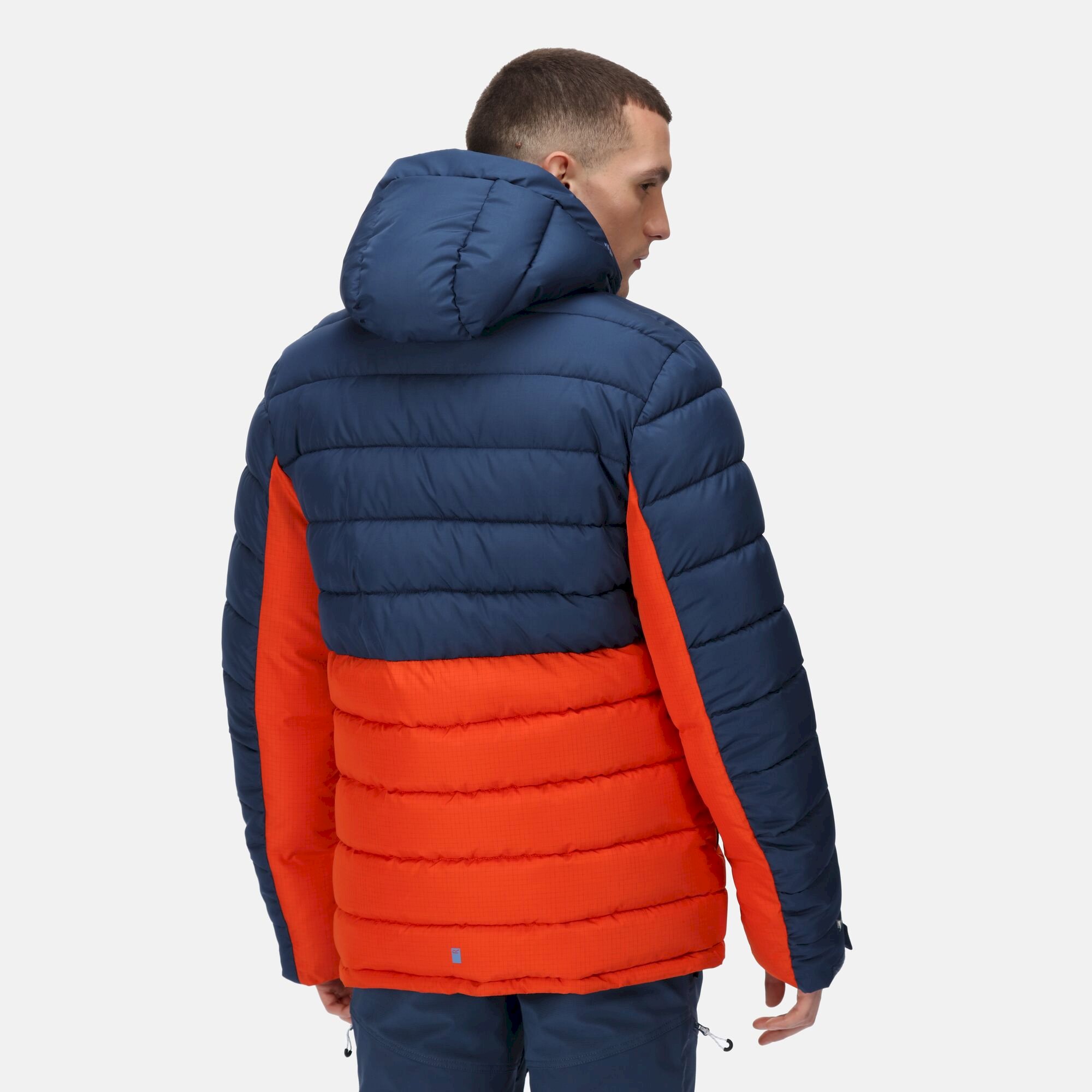 Men's Nevado VI Puffer Jacket | Admiral Blue Rusty Orange