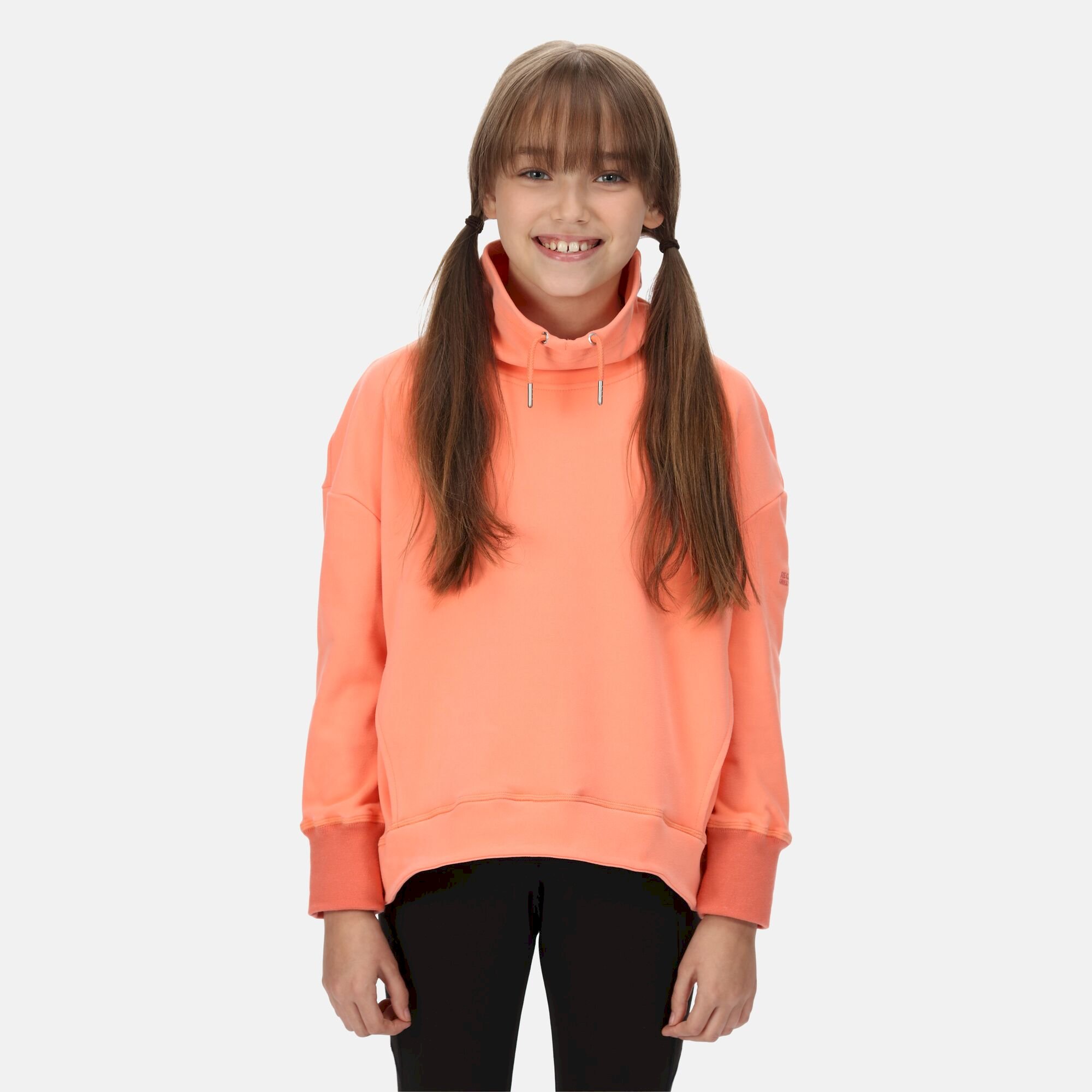 Kids' Laurden Overhead Fleece | Fusion Coral