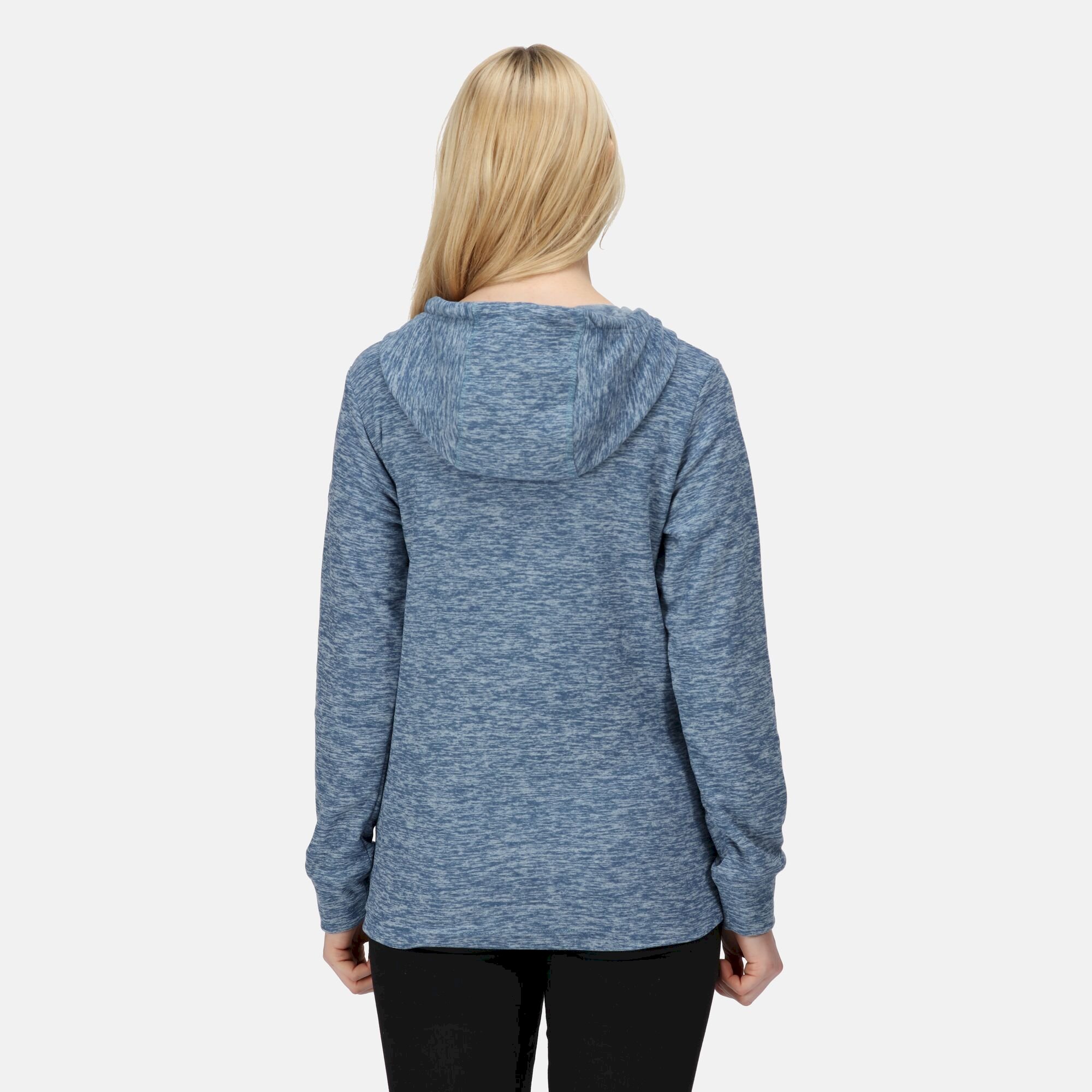 Women's Kizmit II Hooded Marl Fleece | Ice Grey Marl