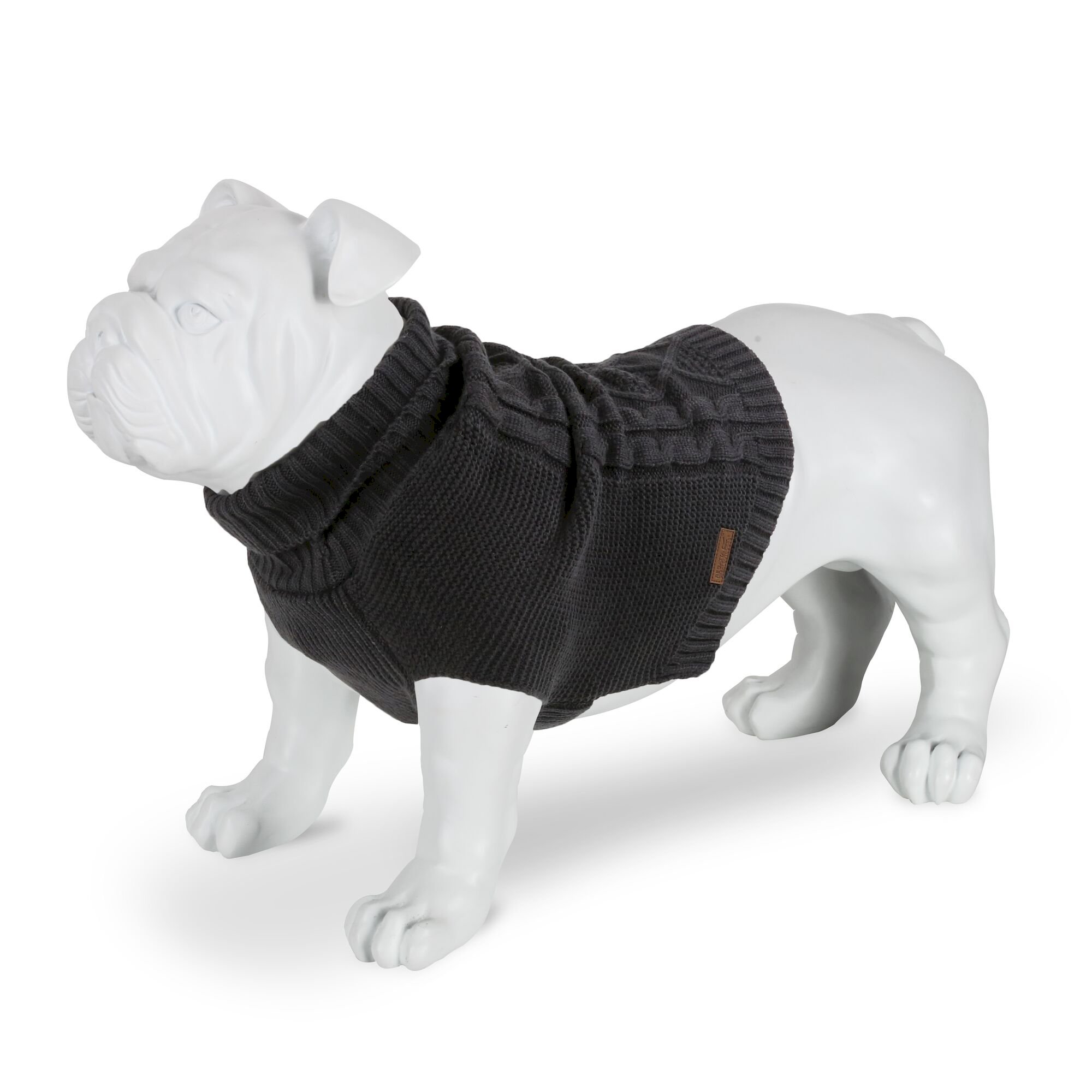 Knitted Dog Jumper | Ebony