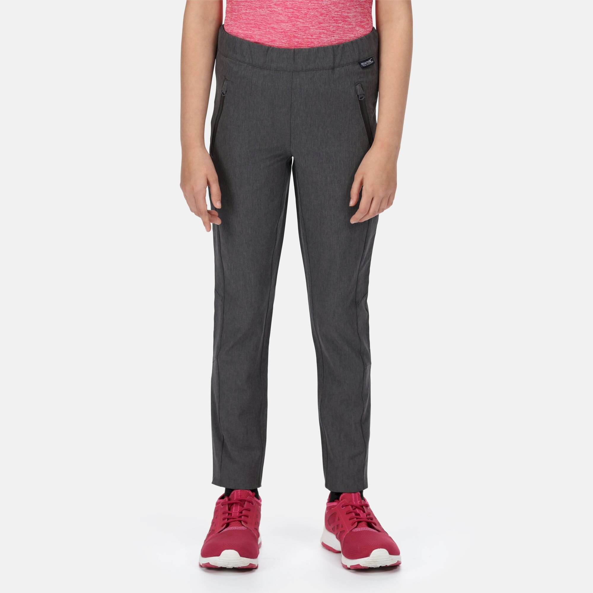 Kids' Pentre Stretch Trousers | Seal Grey Marl