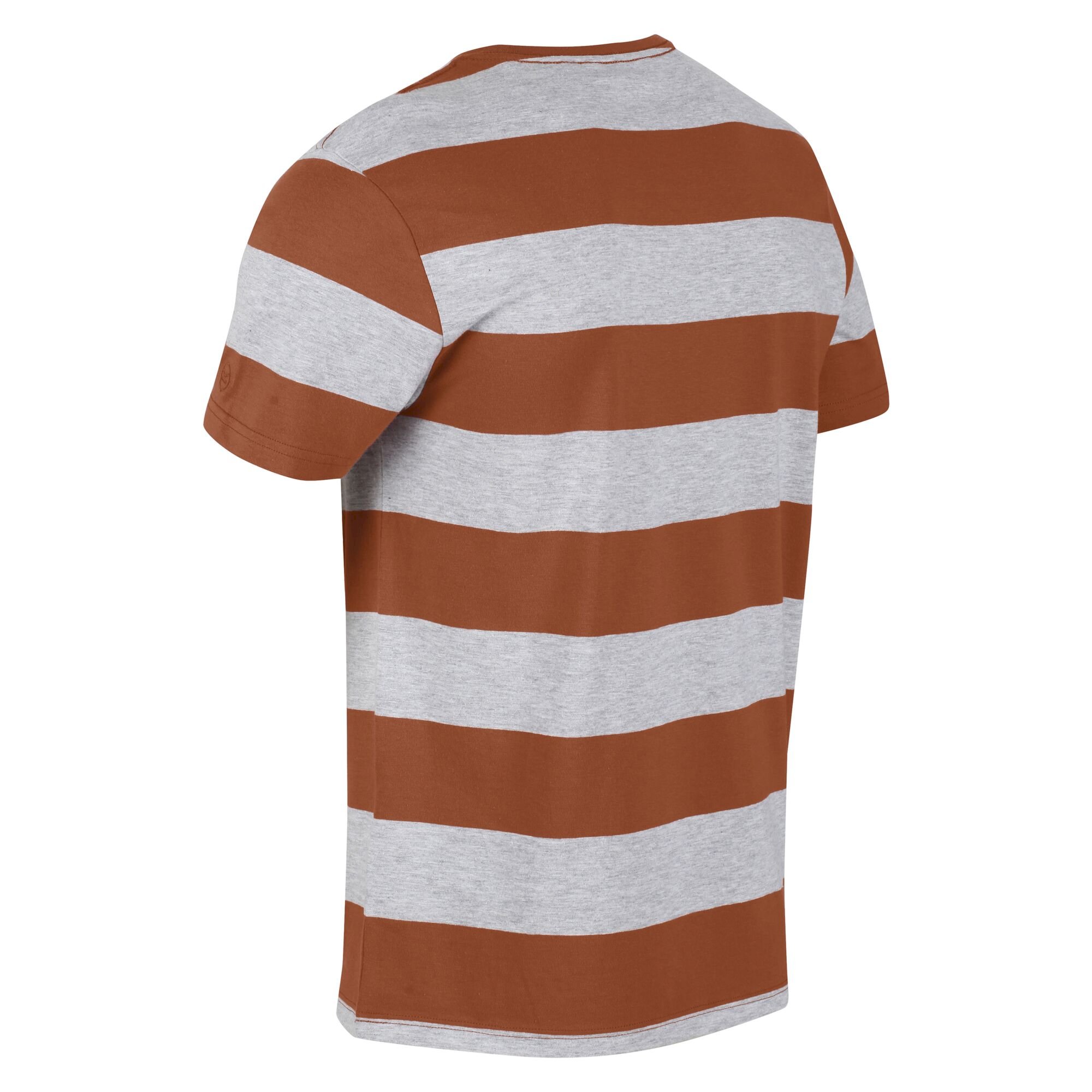 Men's Brayden Stripe T-Shirt | Gingerbread Stripe