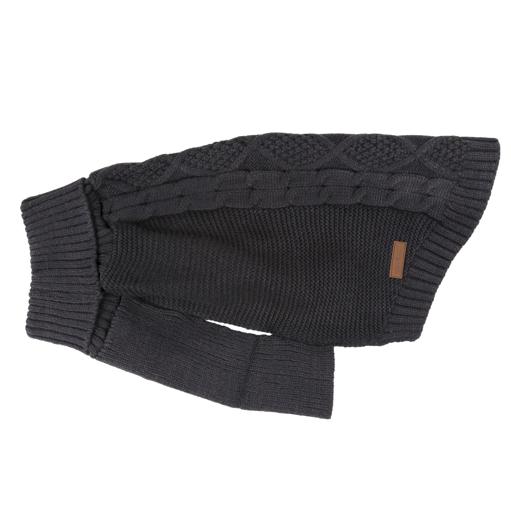 Knitted Dog Jumper | Ebony