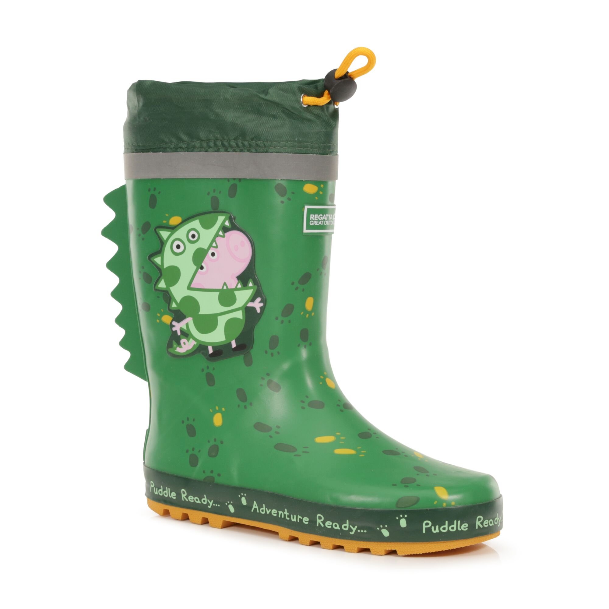 Peppa Pig Puddle Wellies | Dino Green
