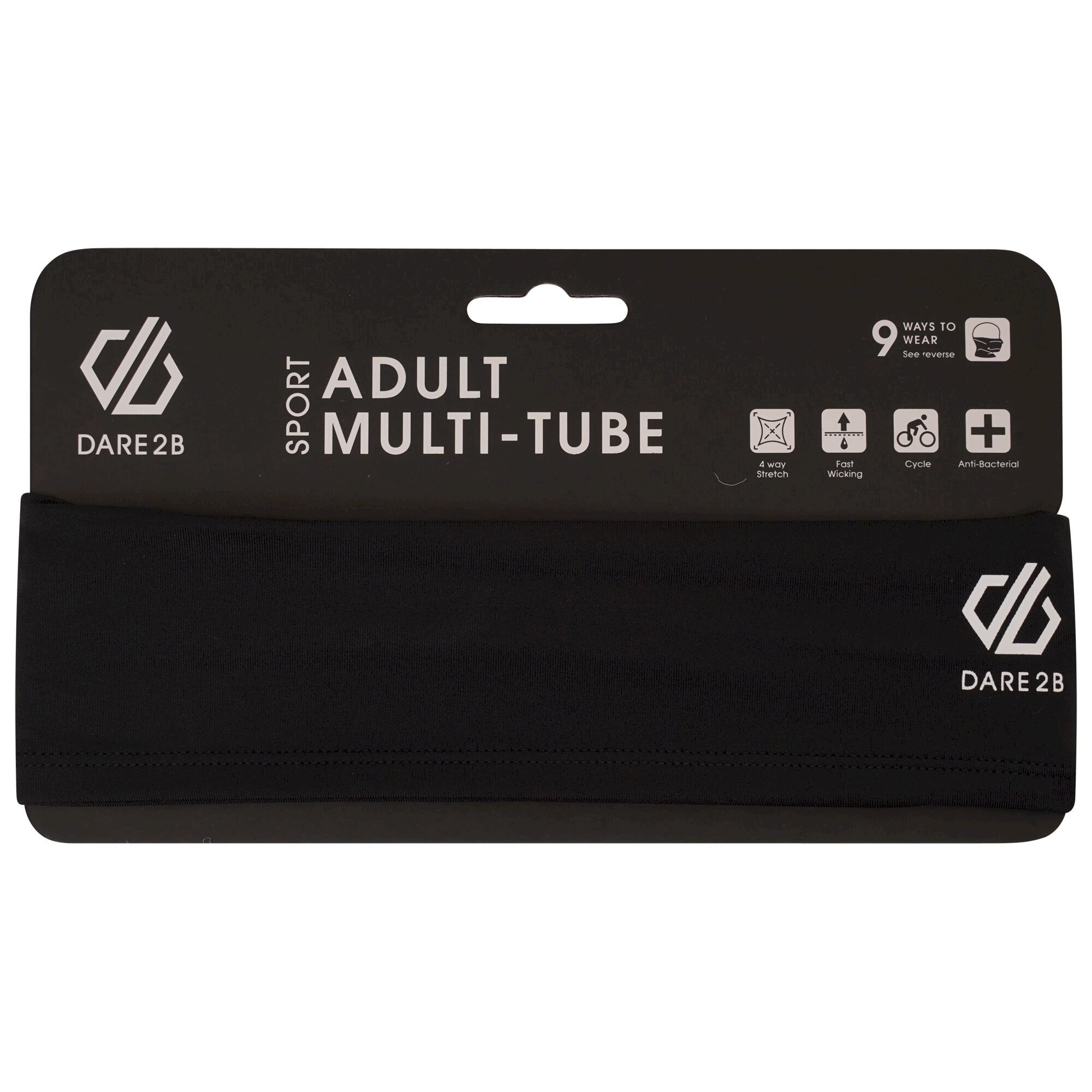 Dare 2b - Adults' Vary Multitube Scarf Mask | Black