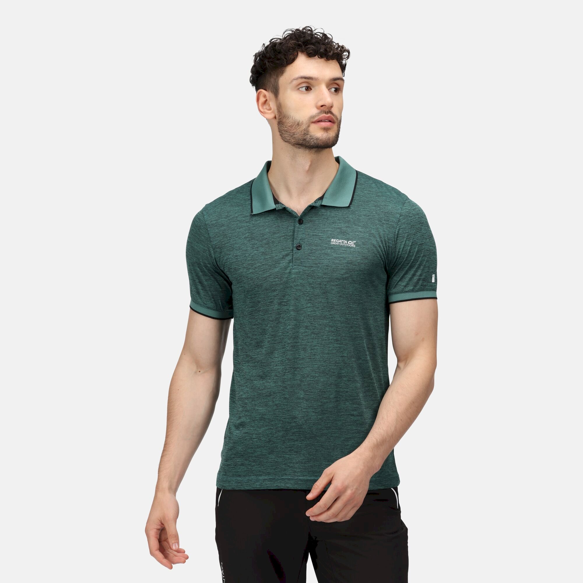Men's Remex II Jersey Polo Shirt | Pacific Green