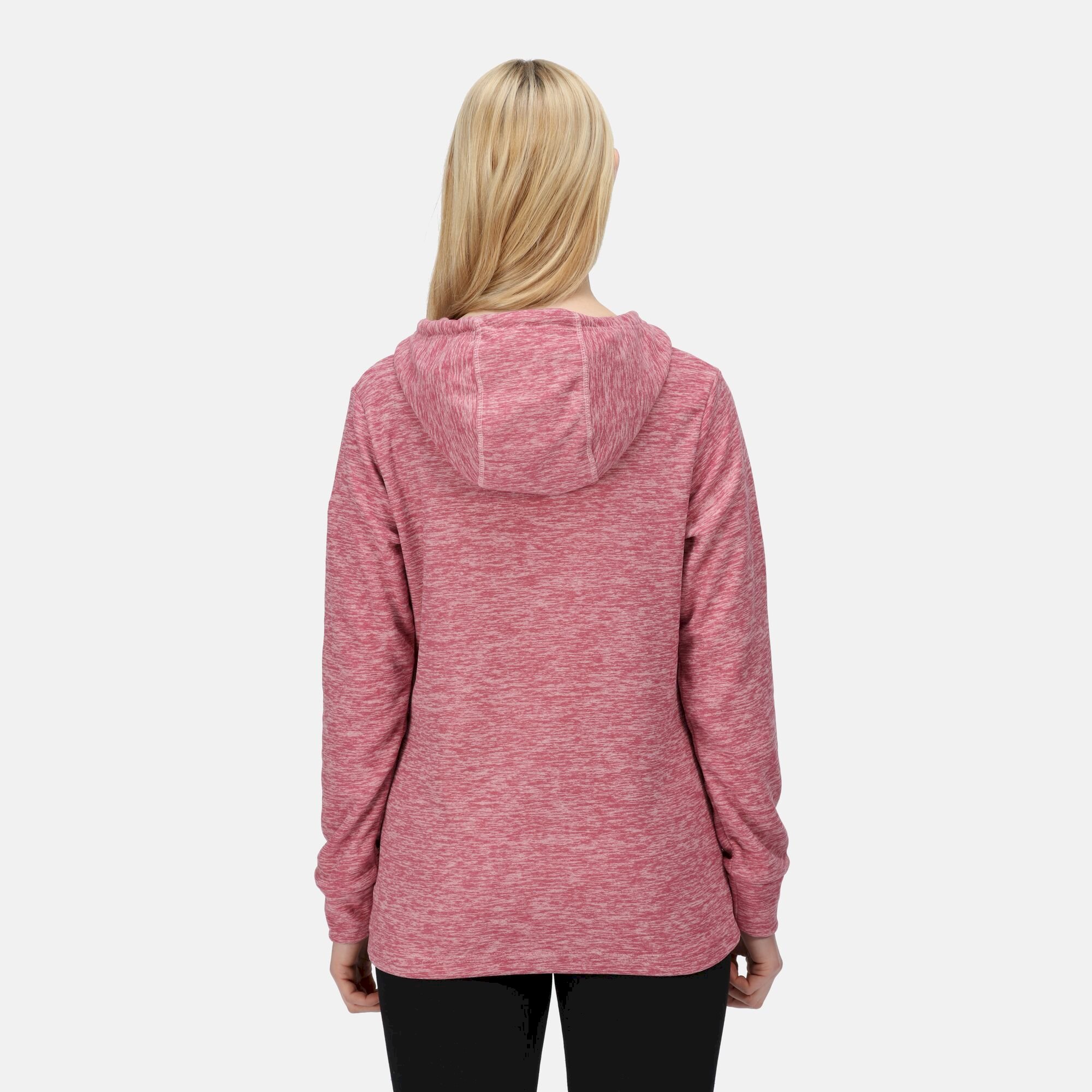 Women's Kizmit II Hooded Marl Fleece | Powder Pink Marl