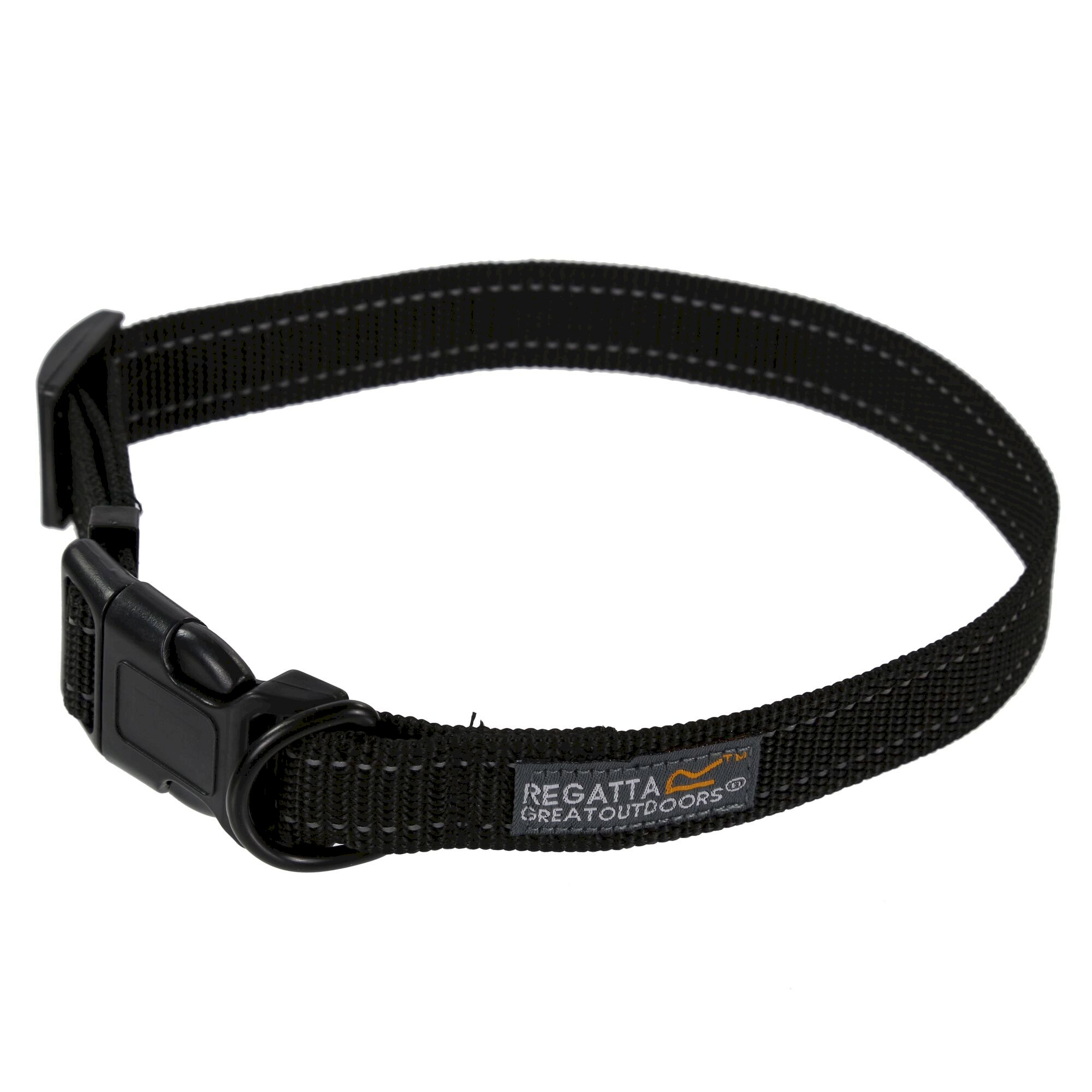 Comfort Hardwearing Dog Collar 45-70cm | Black