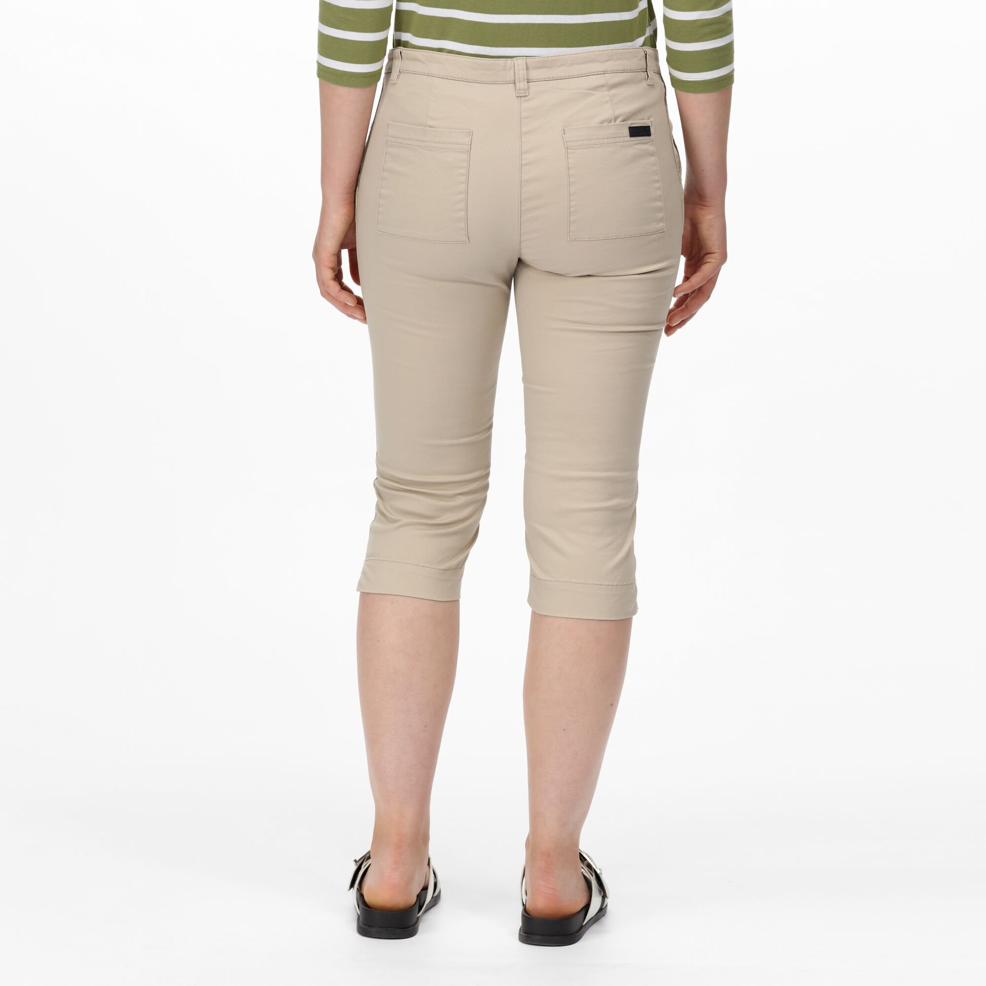 Women's Maayan Capri Trousers | Cobblestone