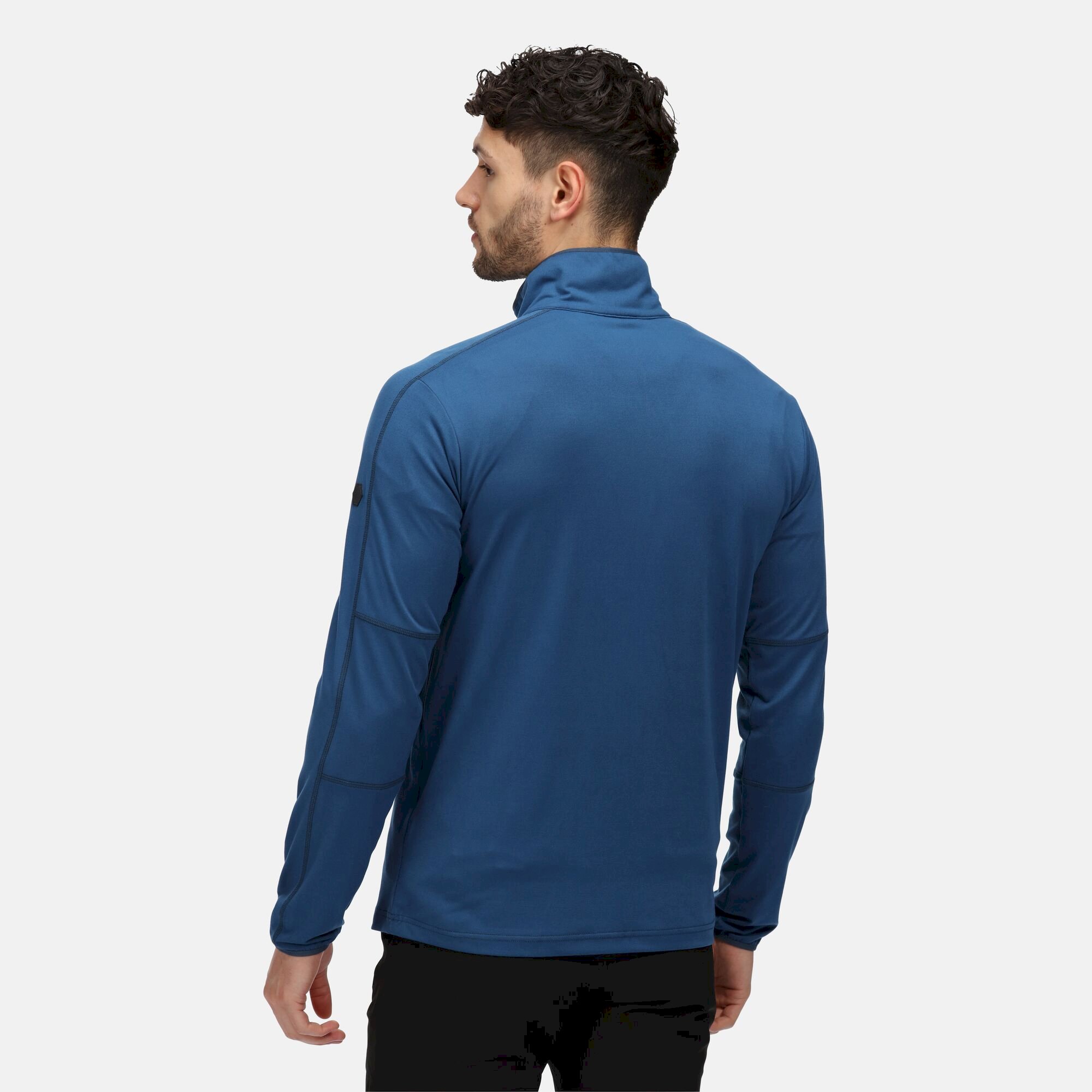 Men's Makhill Half Zip Stretch Midlayer | Dynasty Blue