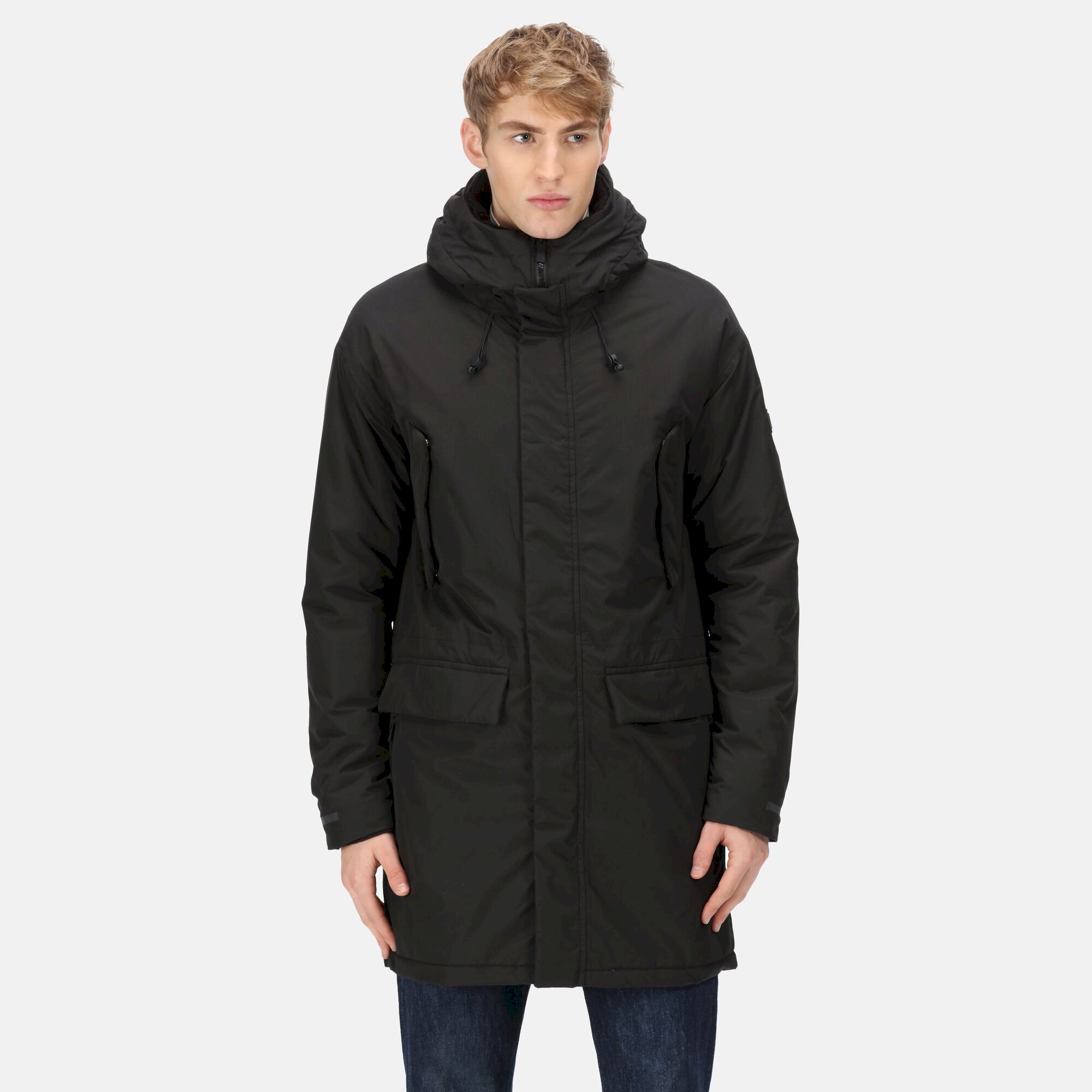 Men's Tavaris Waterproof Parka Jacket | Black