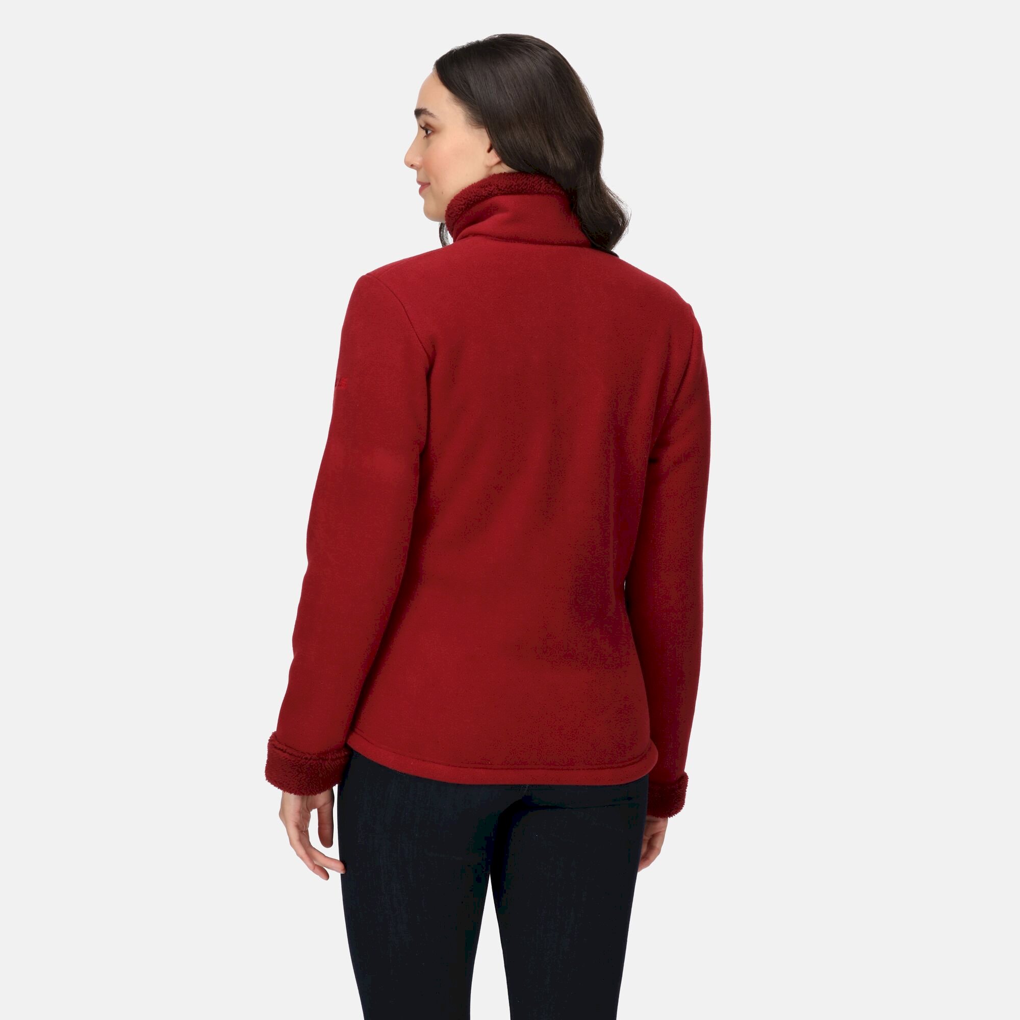 Women's Brandall Full Zip Heavyweight Fleece | Cabernet