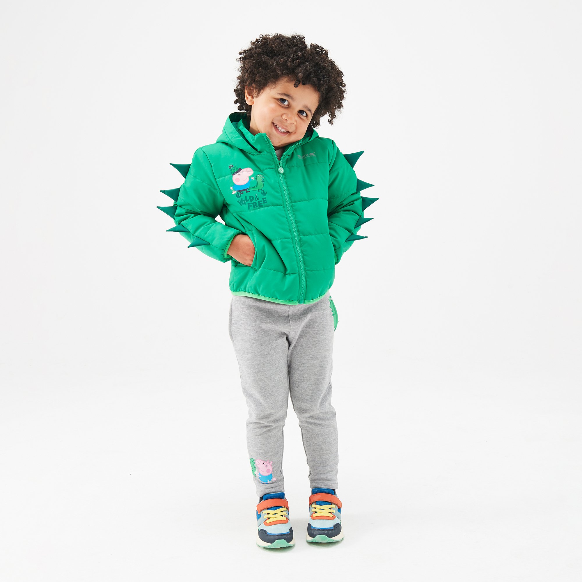 Boys' Peppa Padded Jacket | Jelly Bean