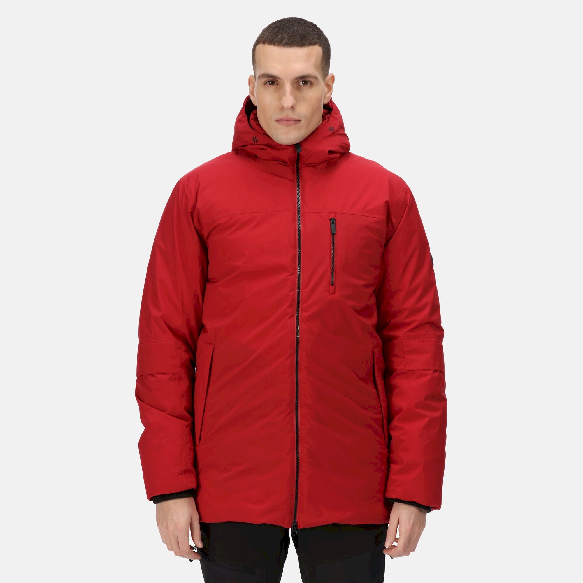 Men's Yewbank II Parka Jacket | Dark Red