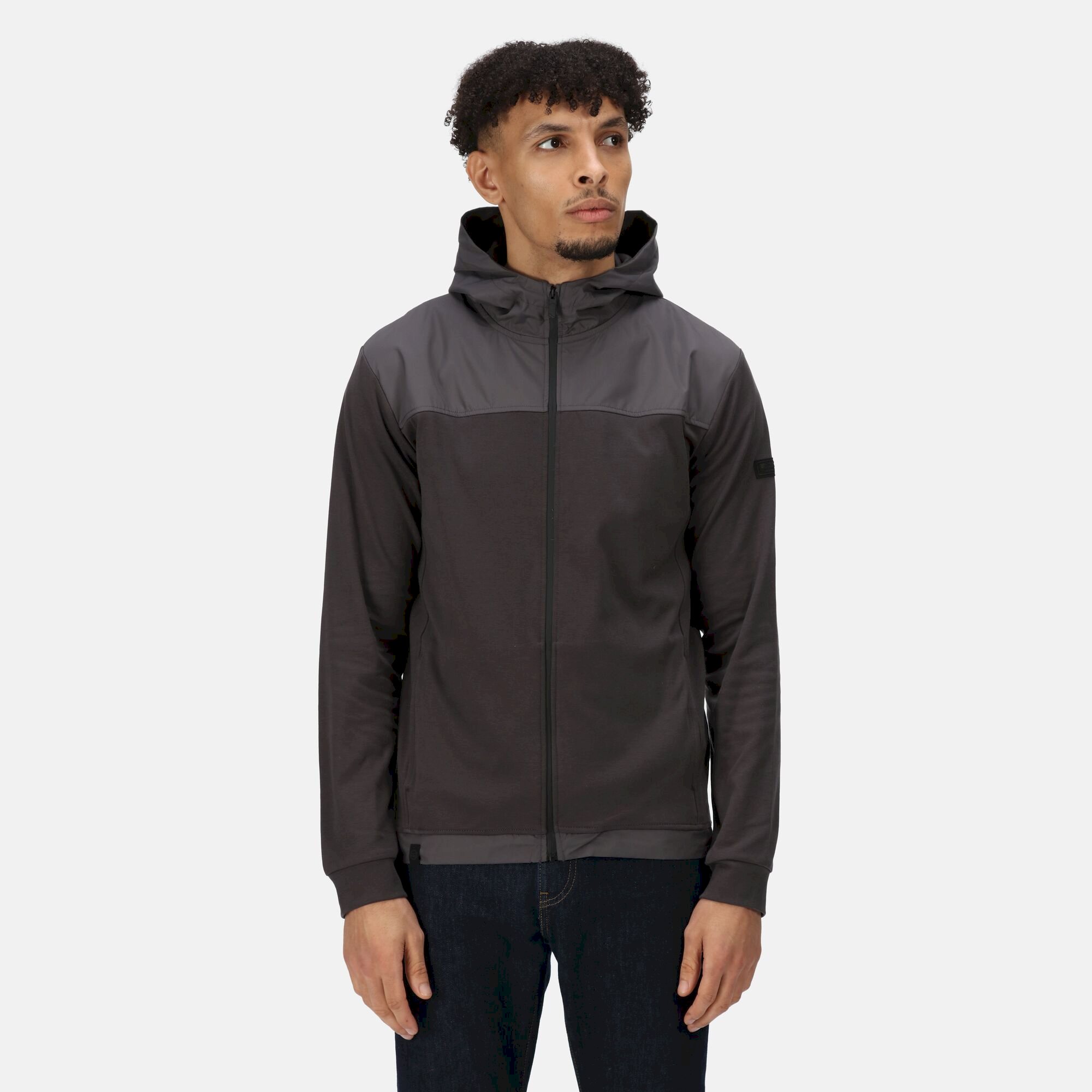 Men's Luis Hooded Fleece | Dark Grey