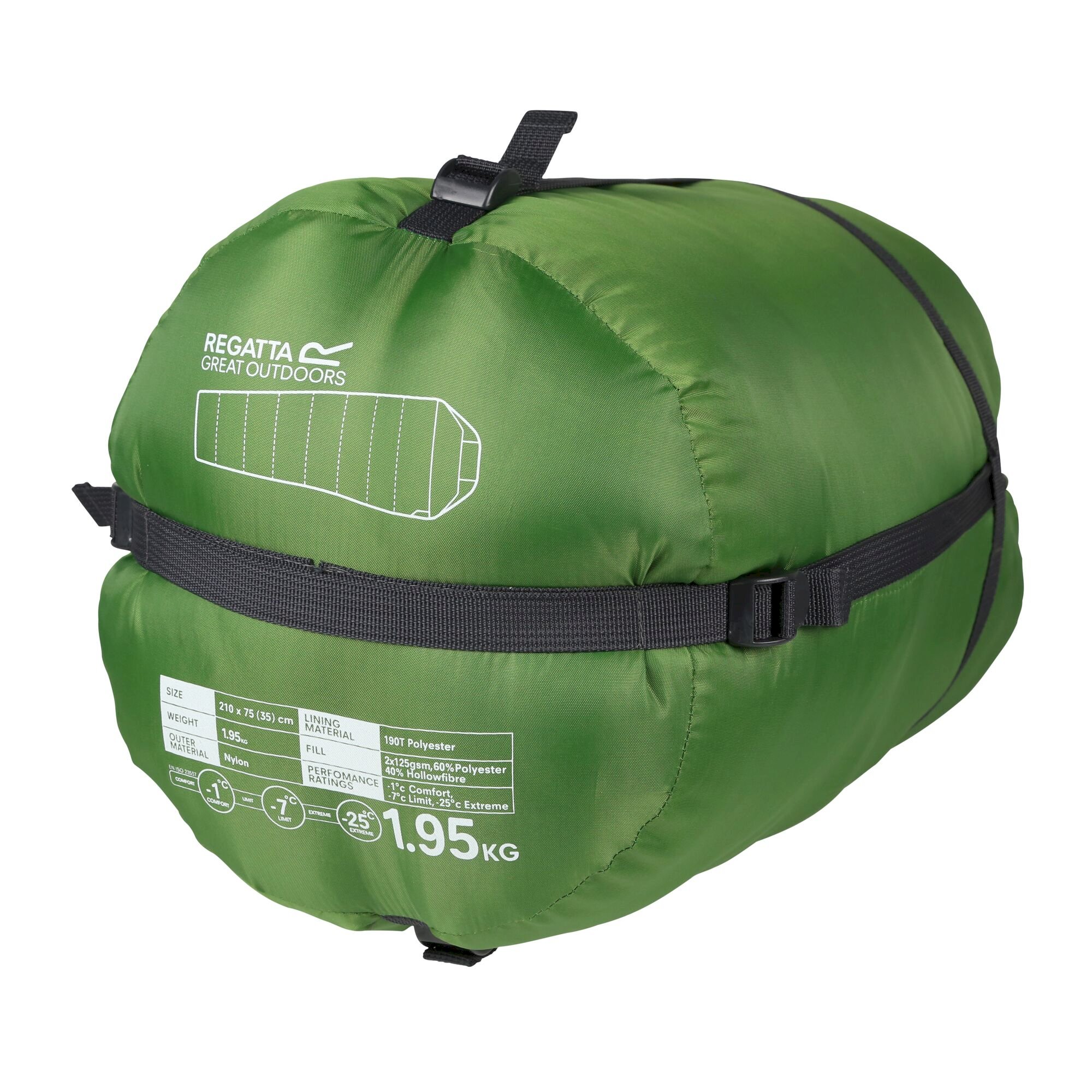 Montegra 300 Sleeping Bag | Alpine Green