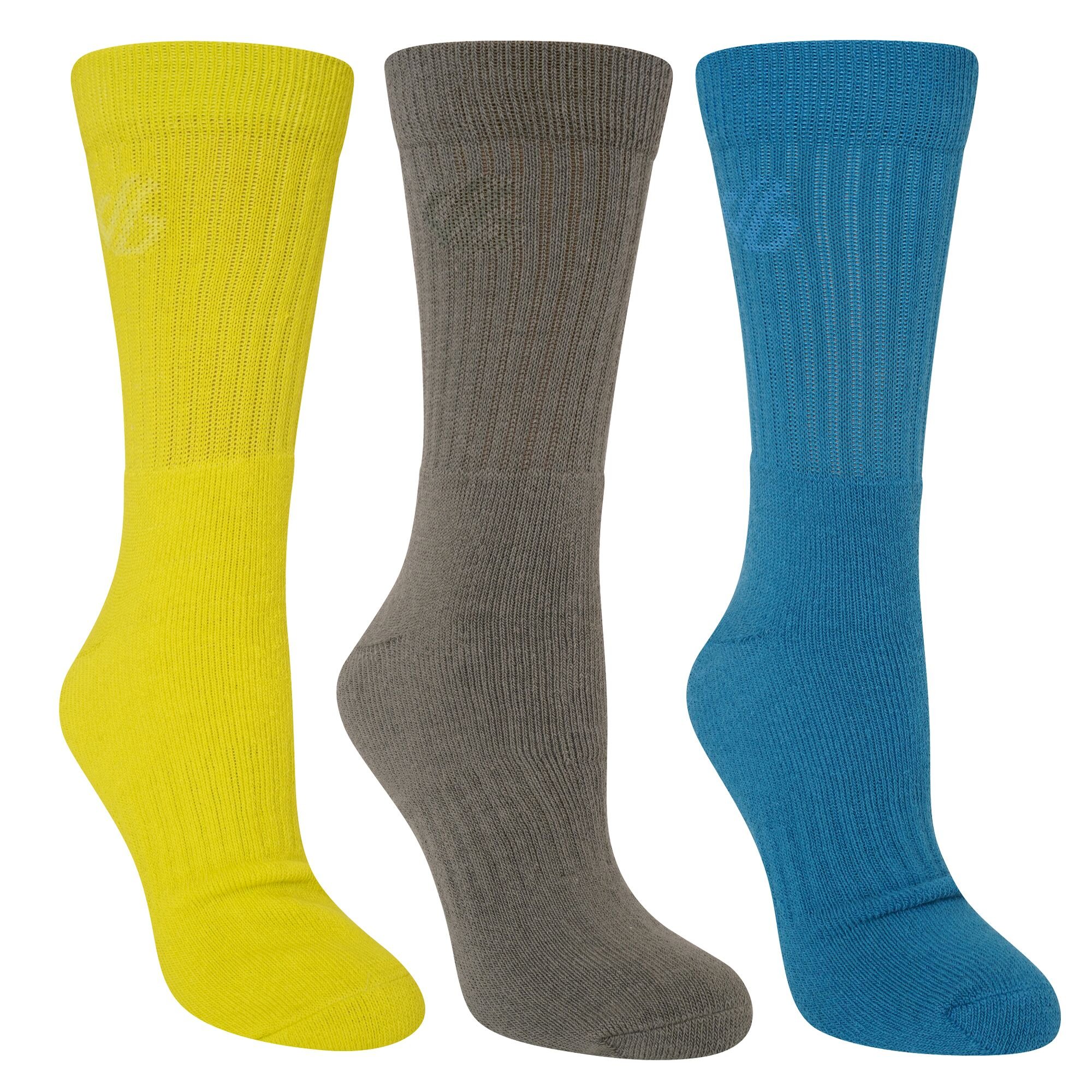 Dare 2b - Adult's Essentials Sports Socks 3 Pack | Fjord Blue