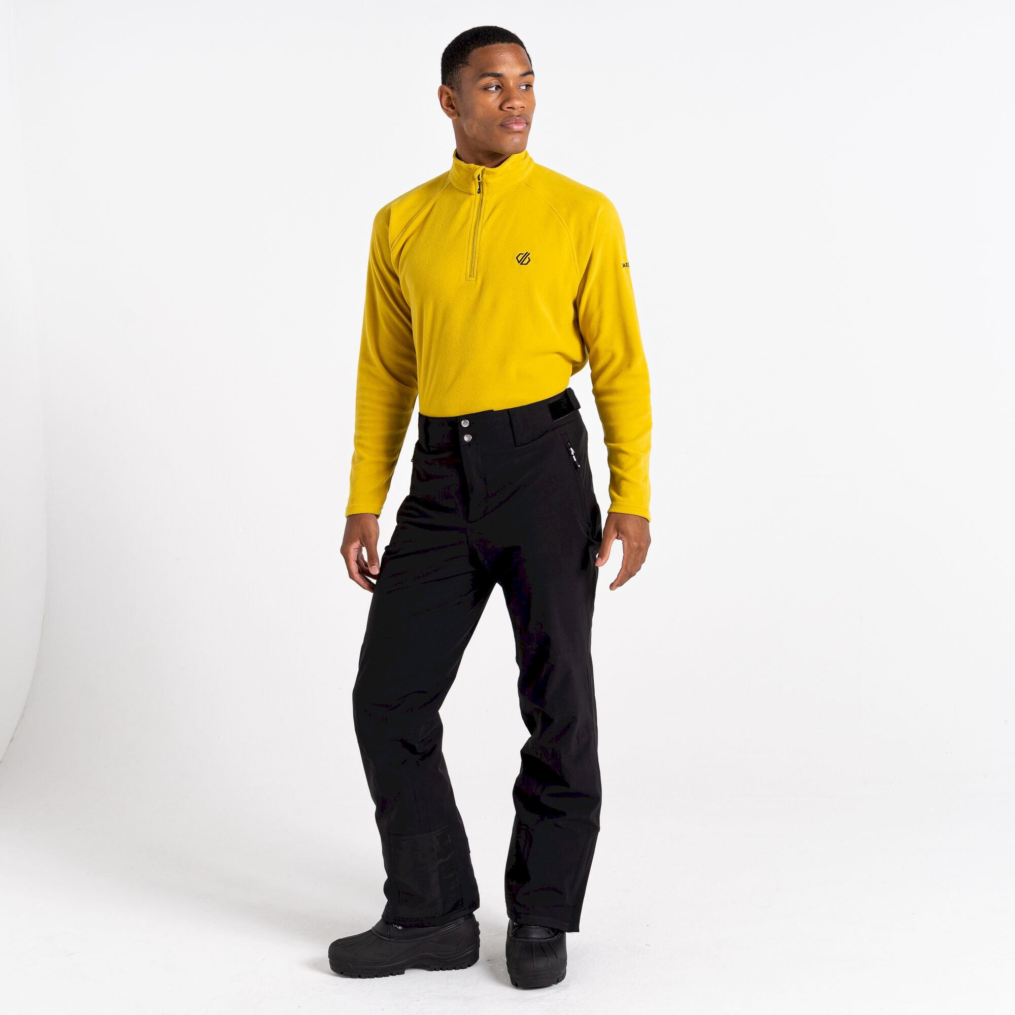 Dare 2b - Men's Freethink II Half Zip Fleece | Moss Yellow