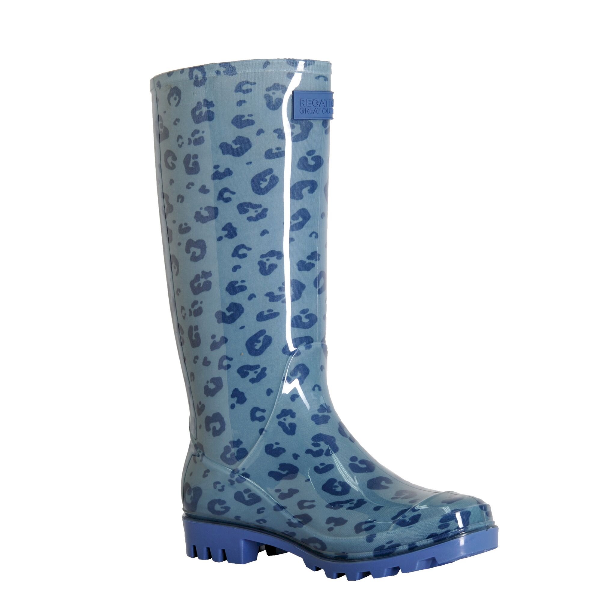 Women's Wenlock Wellies | Ice Grey Slate Blue