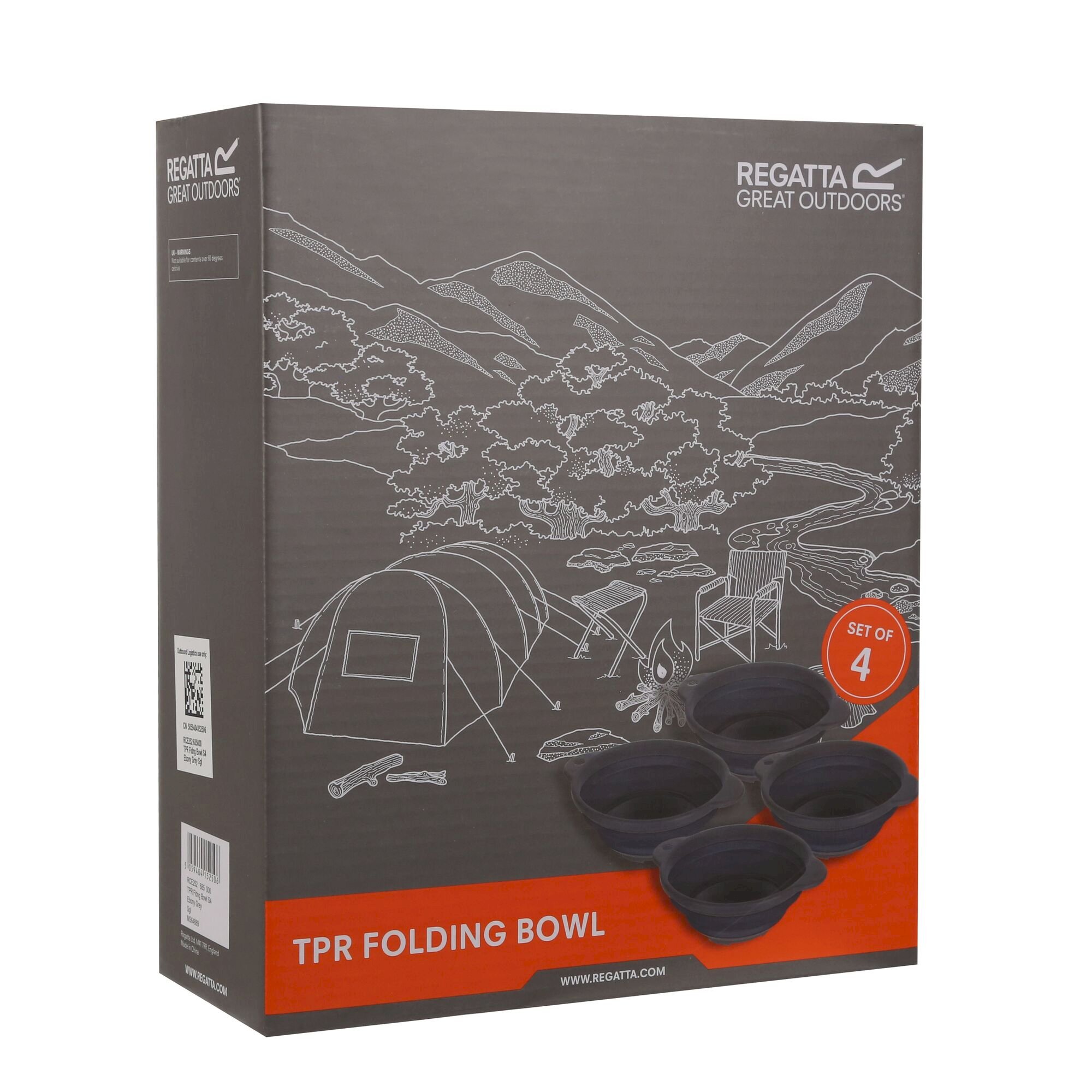 Folding Bowls | Ebony Grey