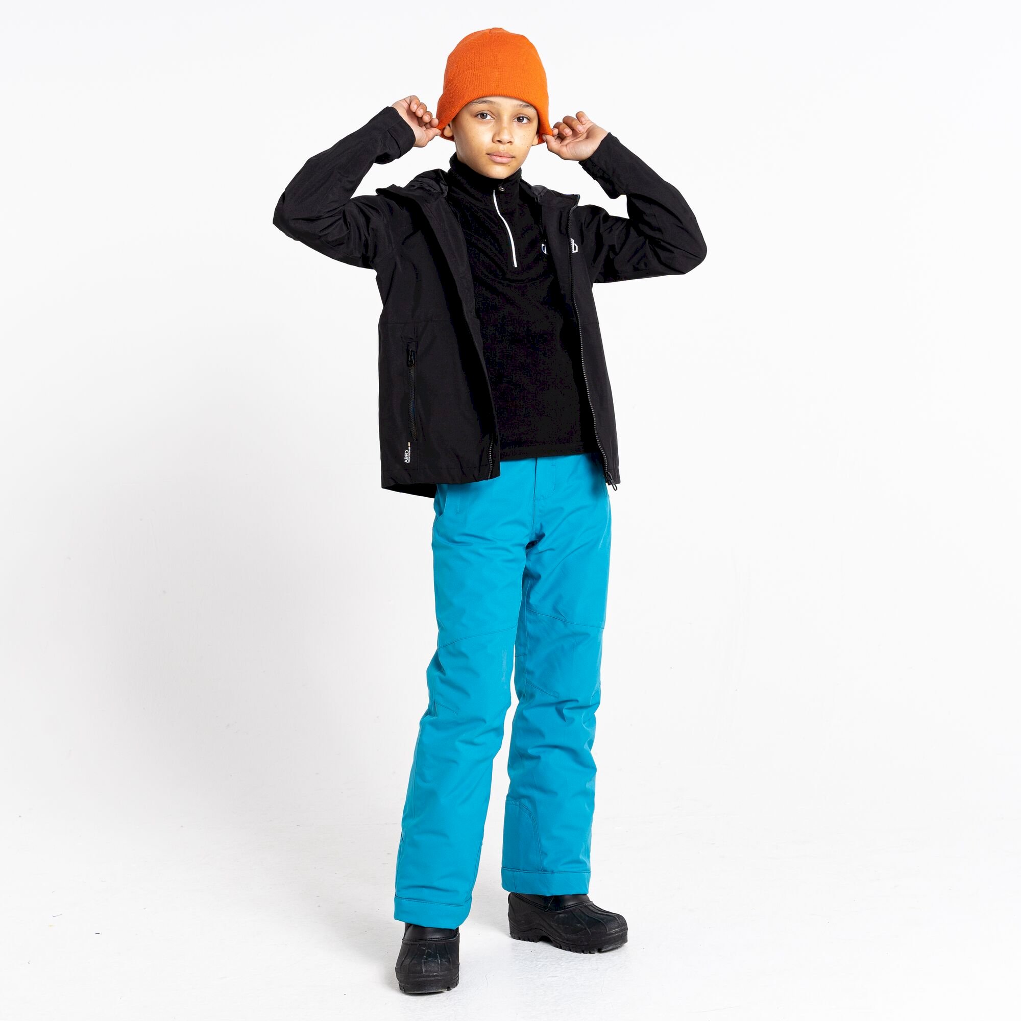 Dare 2b - Kids' In The Lead III Recycled Waterproof Jacket | Black