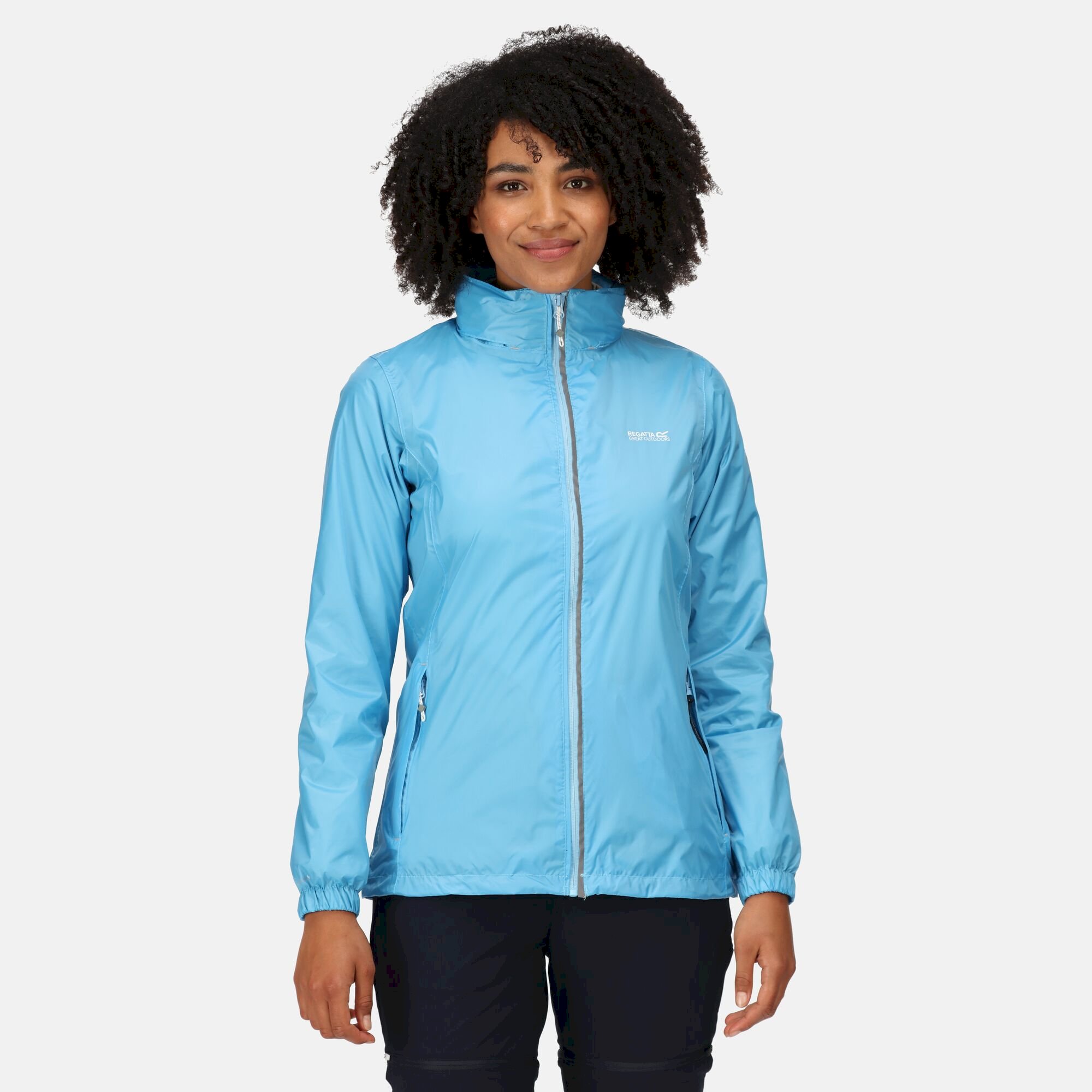 Women's Corinne IV Waterproof Packaway Jacket | Ethereal Blue