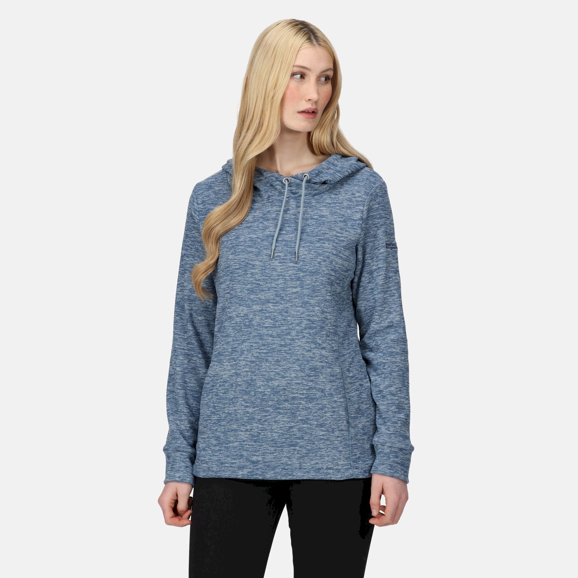 Women's Kizmit II Hooded Marl Fleece | Ice Grey Marl
