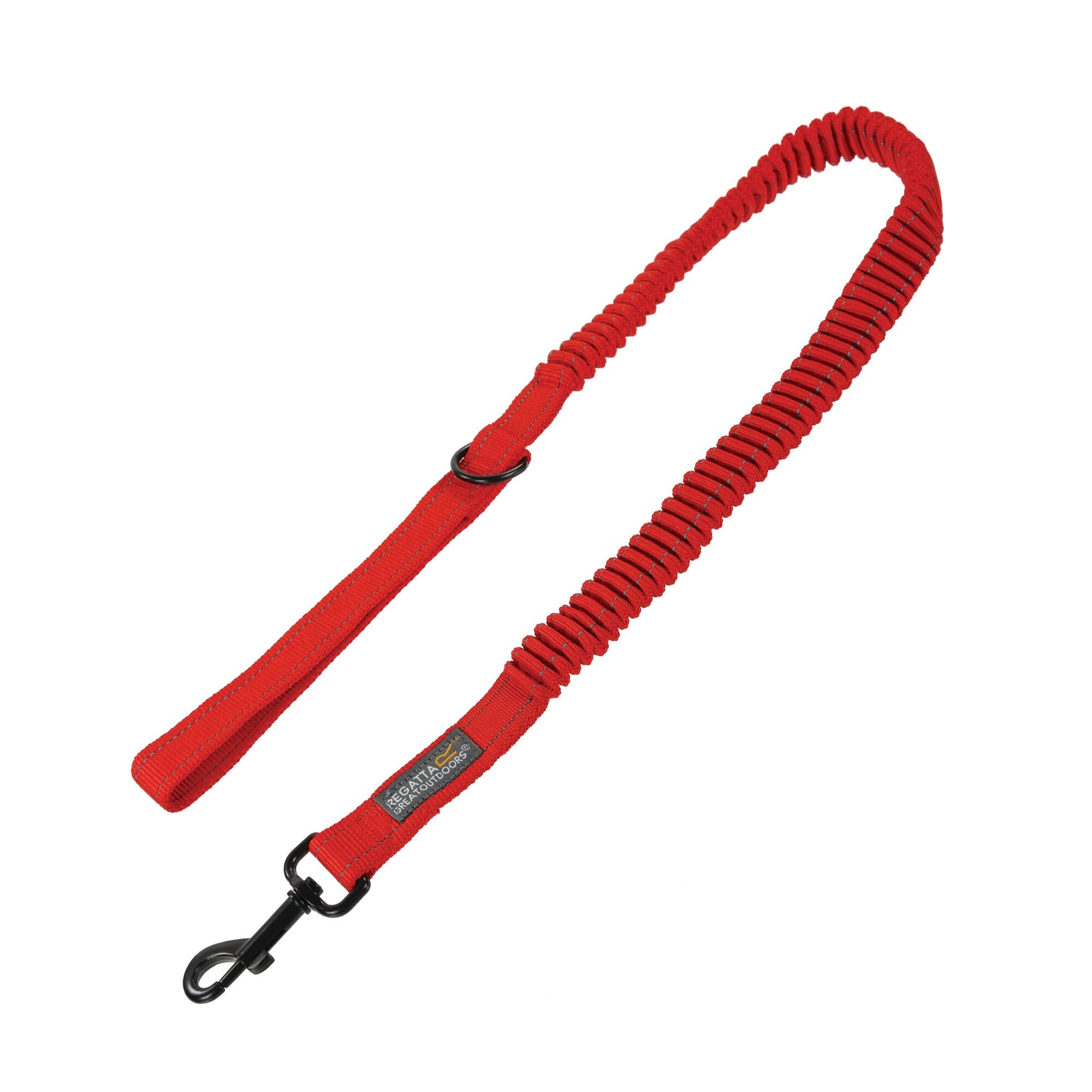 Reflective Shock Absorbing Dog Lead 120cm | Red